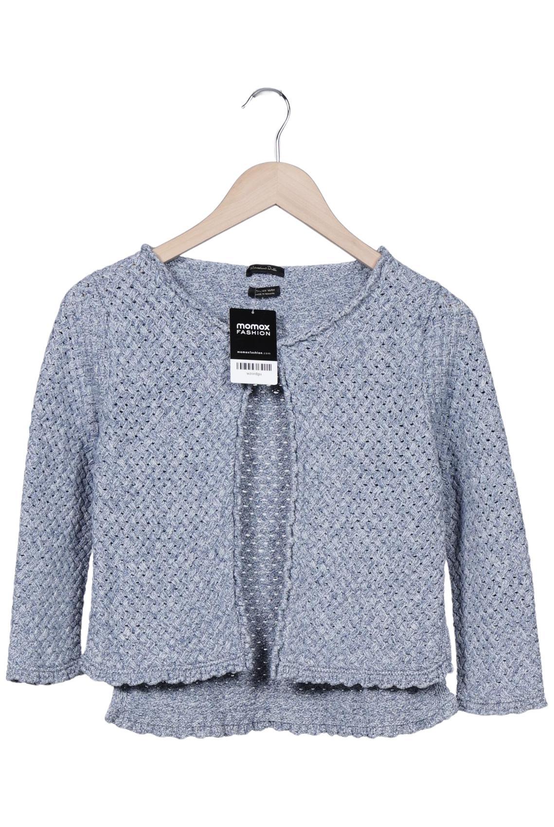 

Massimo Dutti Damen Strickjacke, blau, Gr. 36