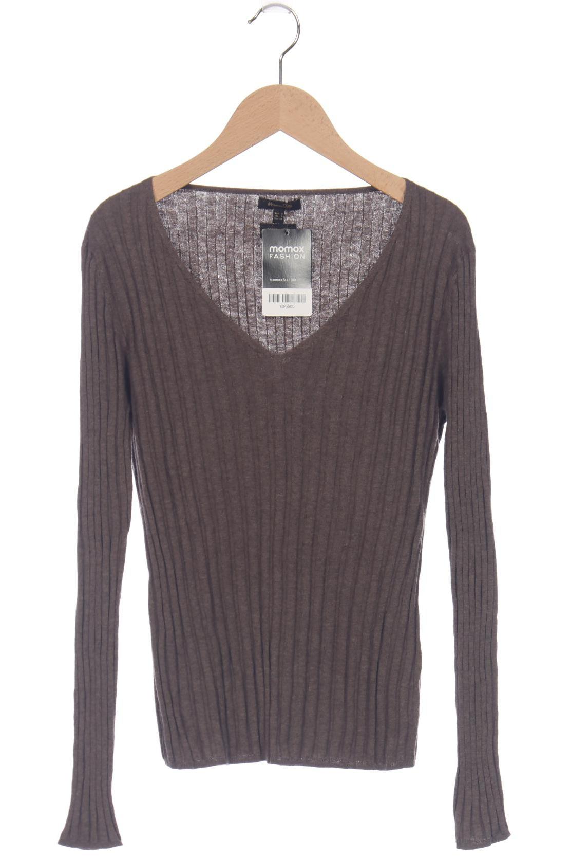 

Massimo Dutti Damen Pullover, braun, Gr. 36