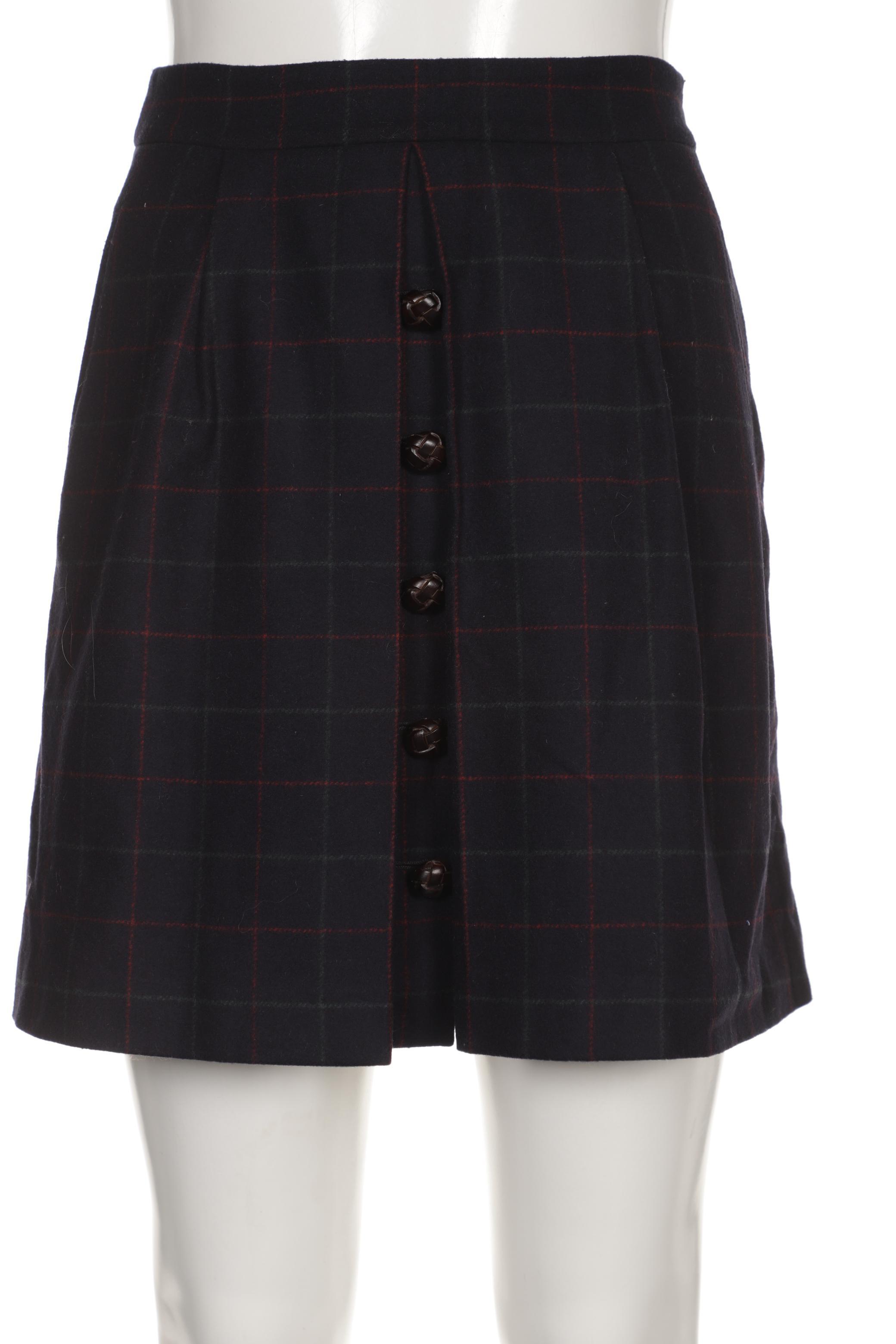 

Massimo Dutti Damen Rock, marineblau, Gr. 38