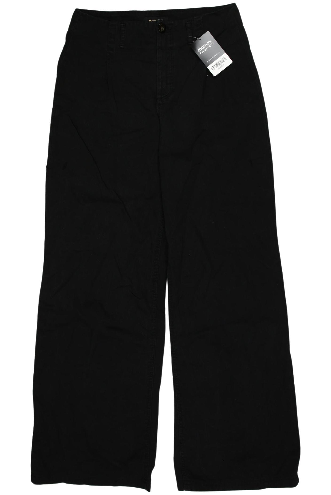 

Massimo Dutti Damen Stoffhose, schwarz, Gr. 38