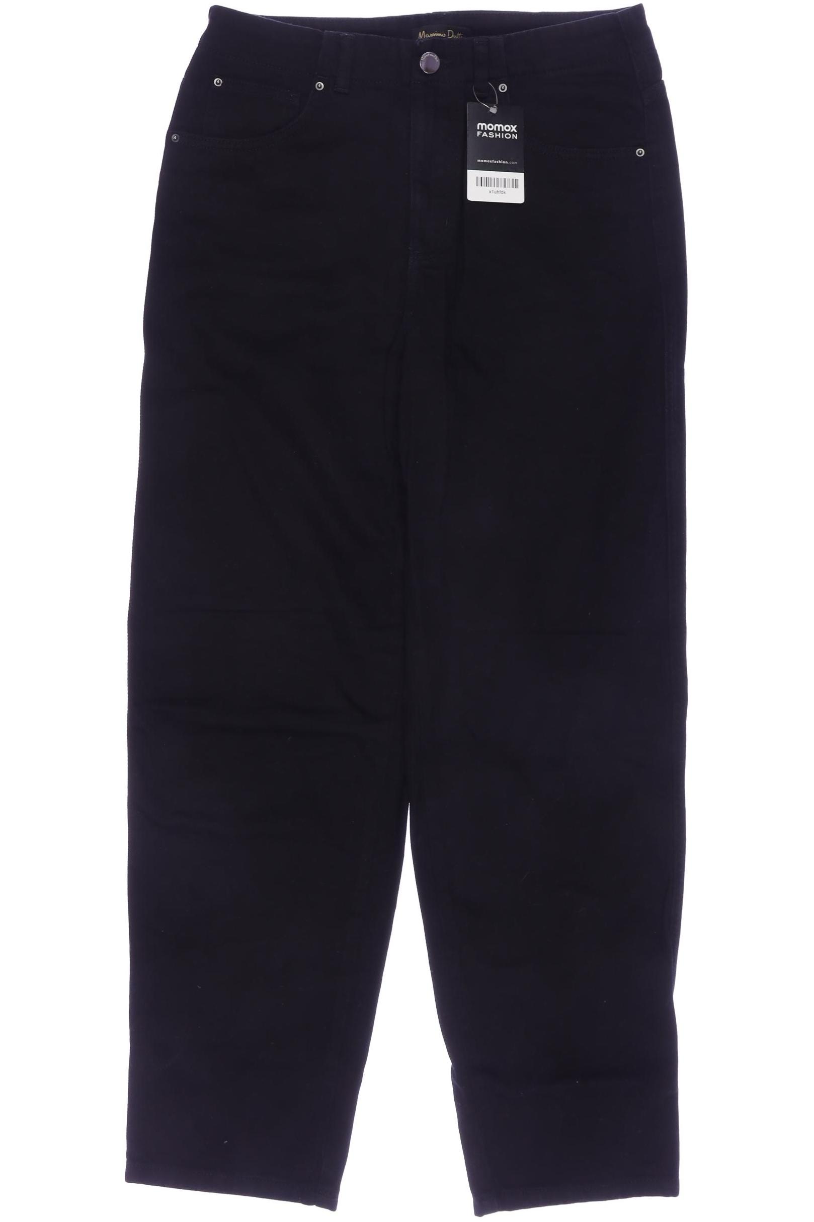 

Massimo Dutti Damen Jeans, schwarz, Gr. 40