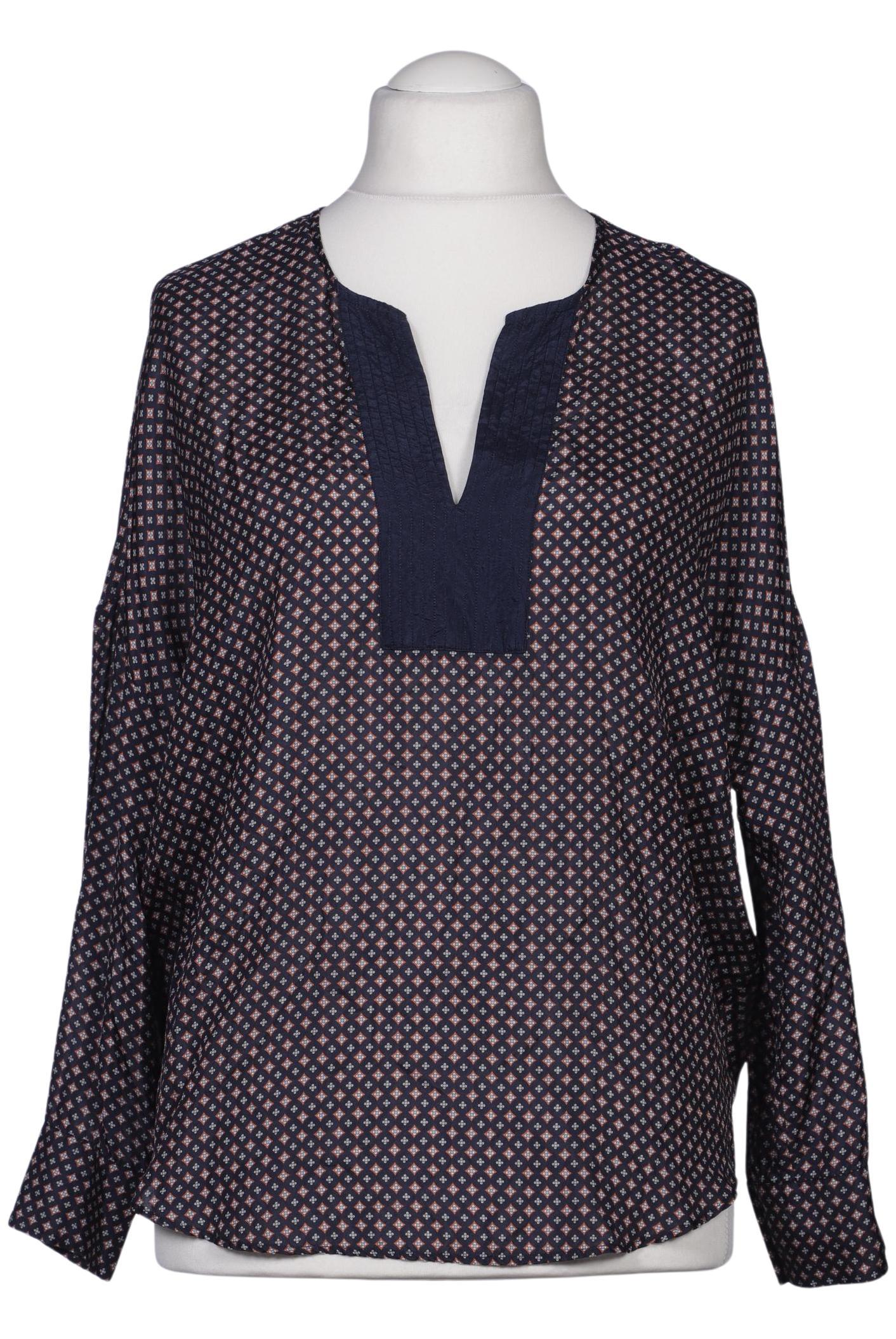 

Massimo Dutti Damen Bluse, marineblau, Gr. 38