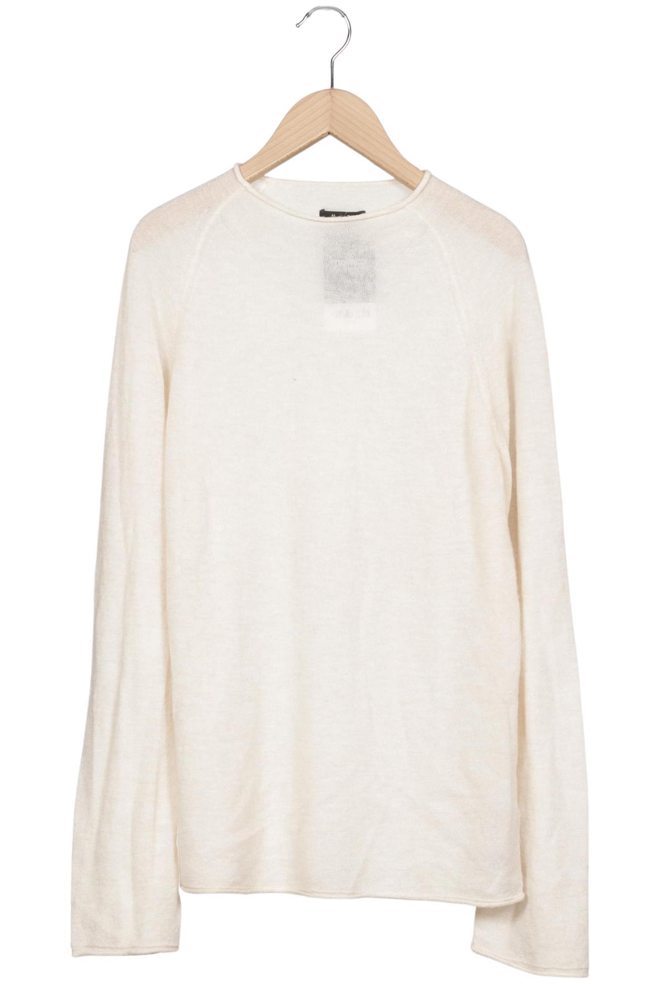 

Massimo Dutti Damen Pullover, cremeweiß, Gr. 42