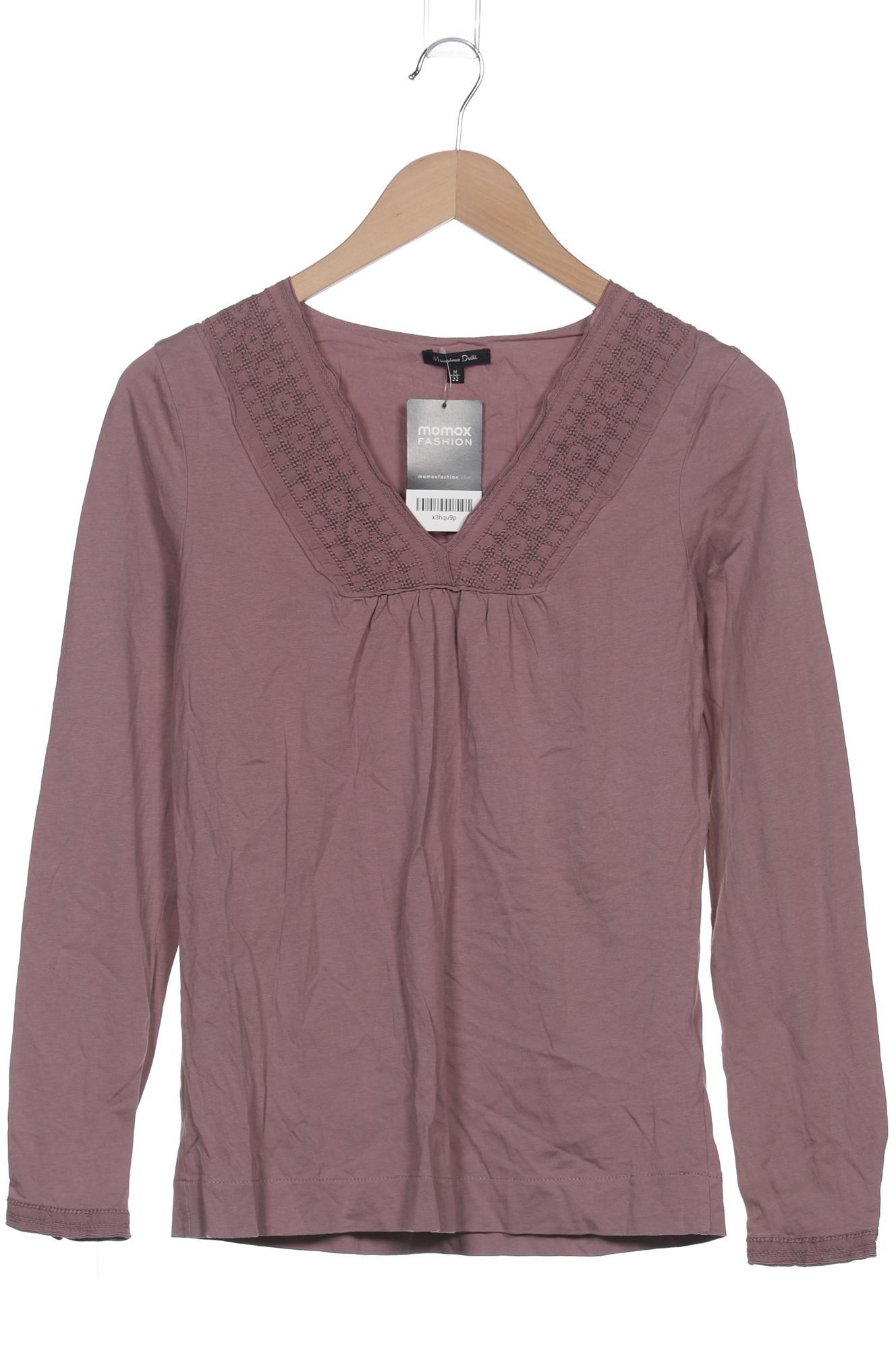 

Massimo Dutti Damen Langarmshirt, flieder, Gr. 38