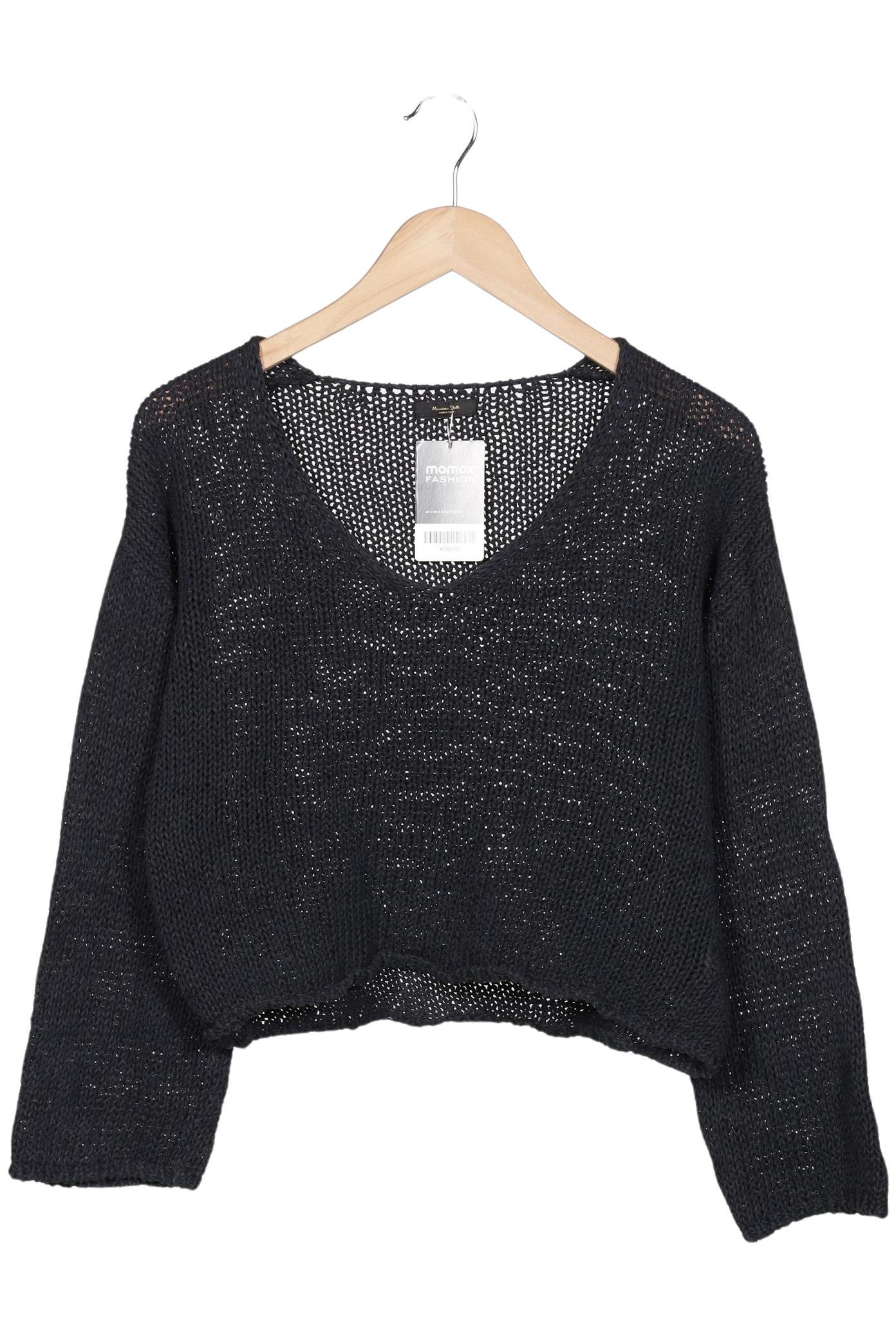 

Massimo Dutti Damen Pullover, marineblau, Gr. 36