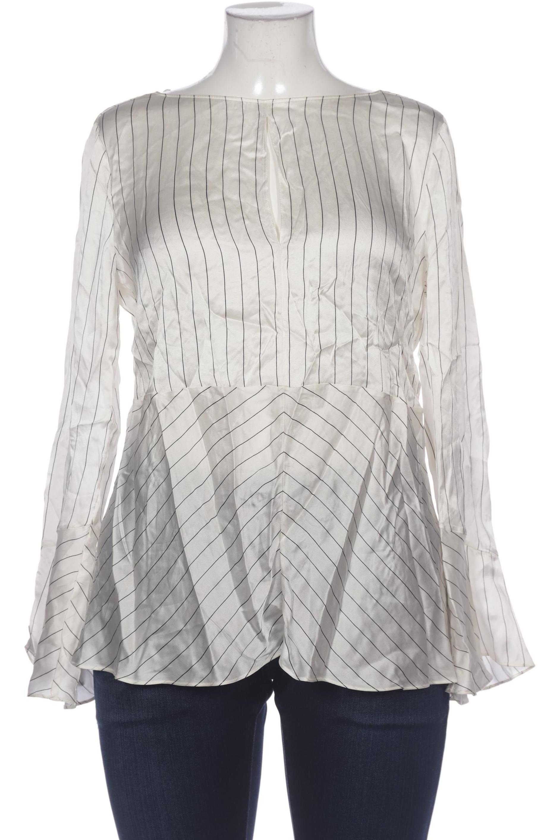 

Massimo Dutti Damen Bluse, weiß, Gr. 42