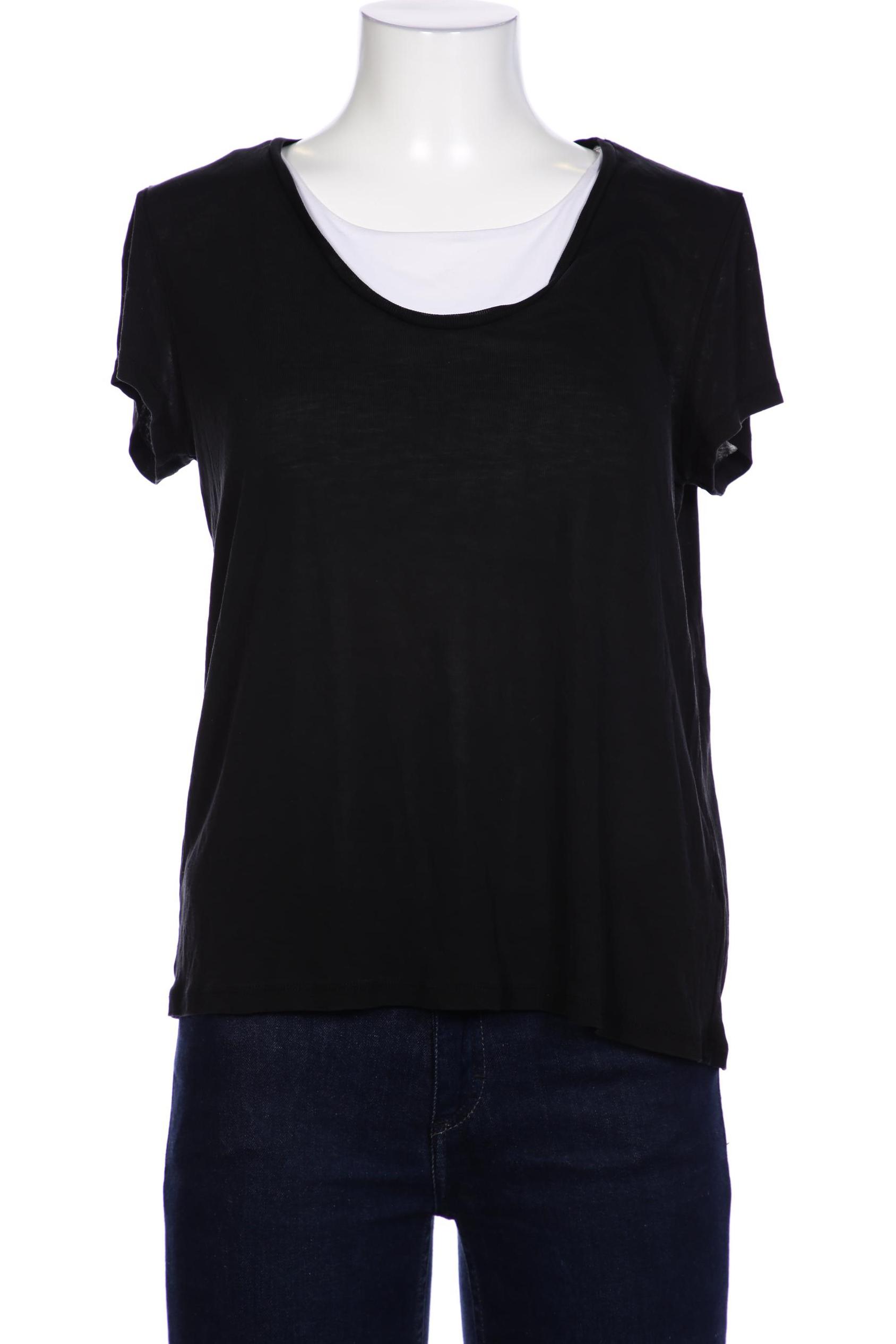 

Massimo Dutti Damen T-Shirt, schwarz, Gr. 42