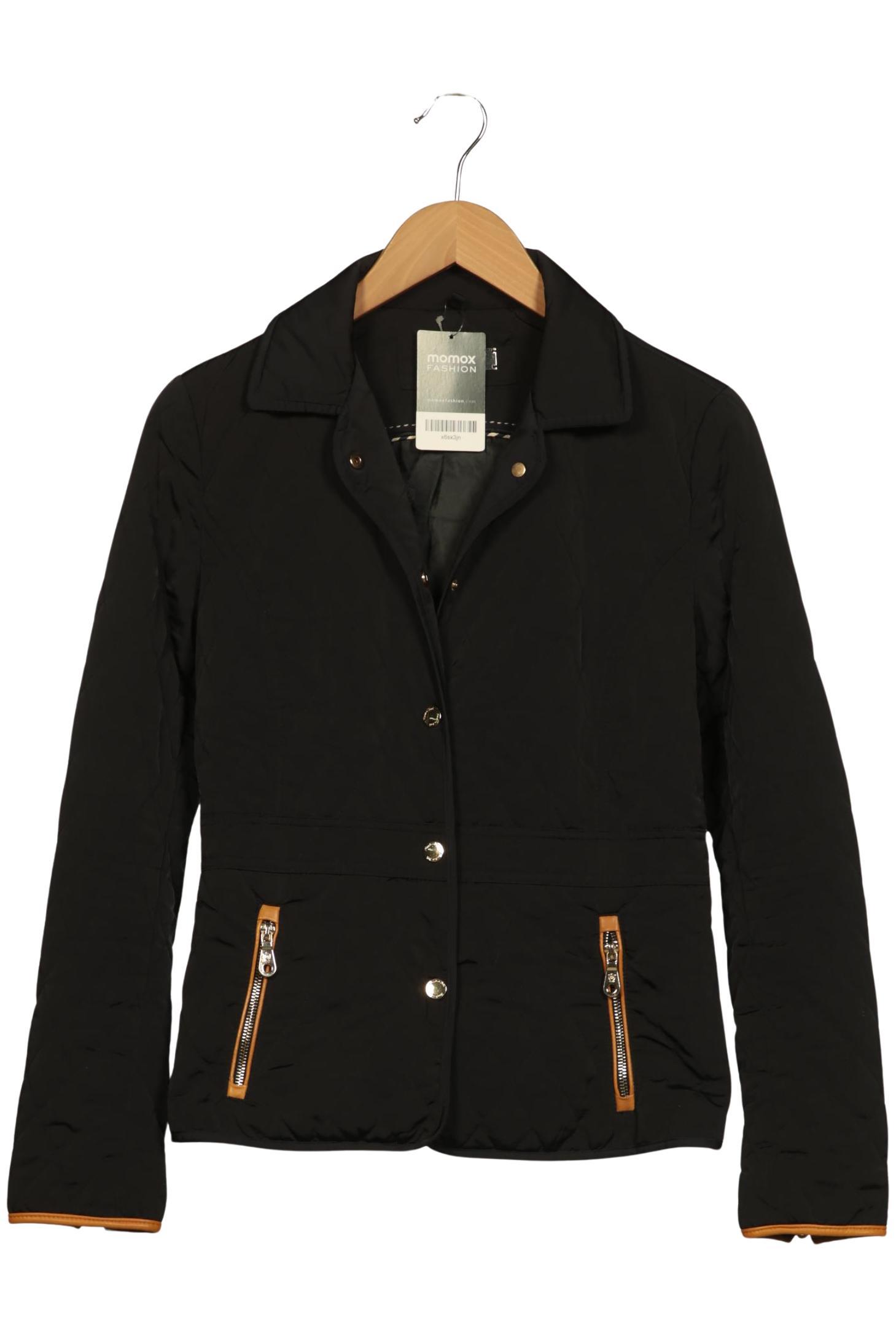 

Massimo Dutti Damen Jacke, schwarz, Gr. 38