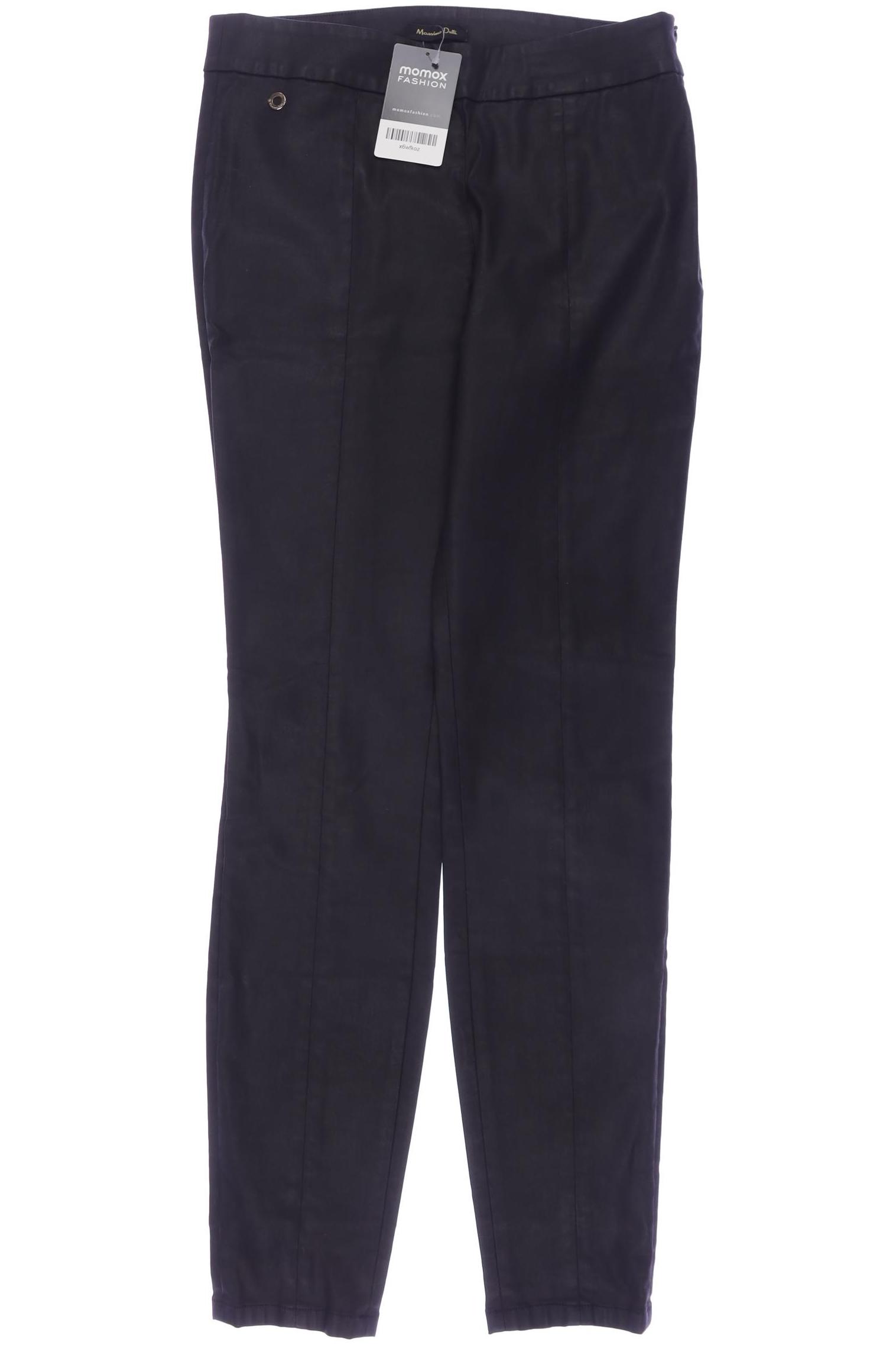 

Massimo Dutti Damen Stoffhose, schwarz, Gr. 36