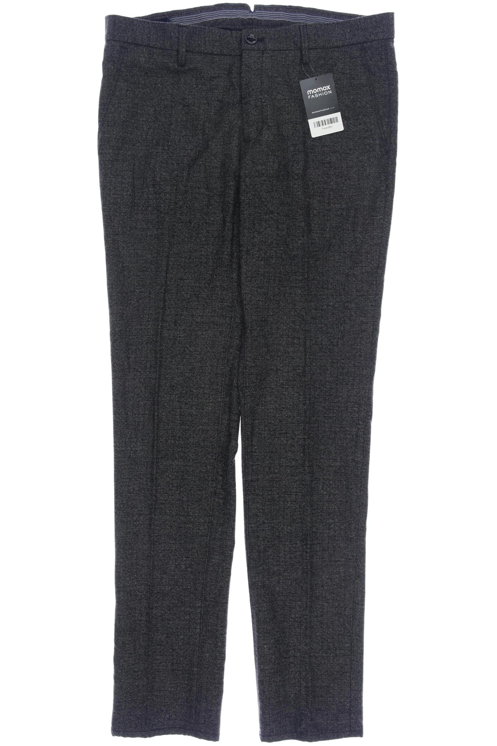 

Massimo Dutti Damen Stoffhose, schwarz, Gr. 42