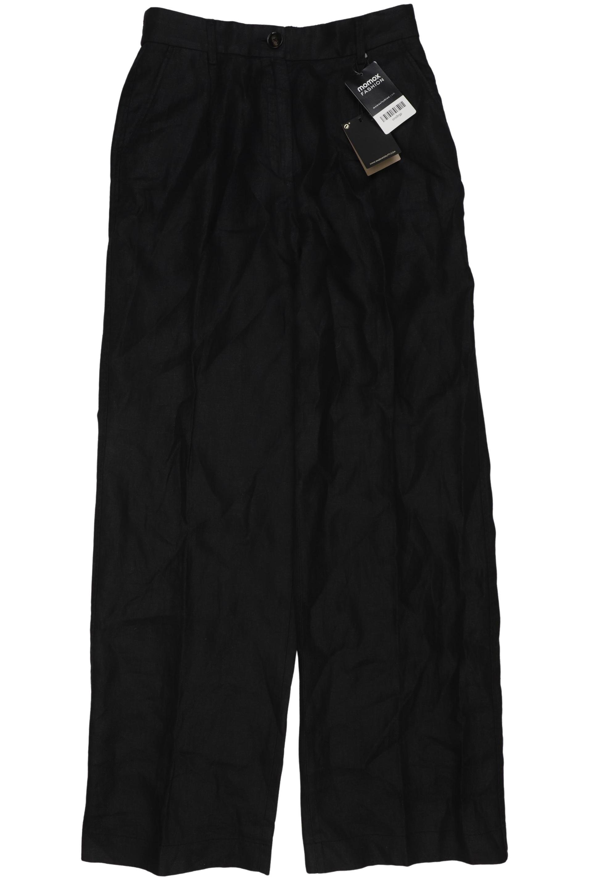 

Massimo Dutti Damen Stoffhose, schwarz, Gr. 36