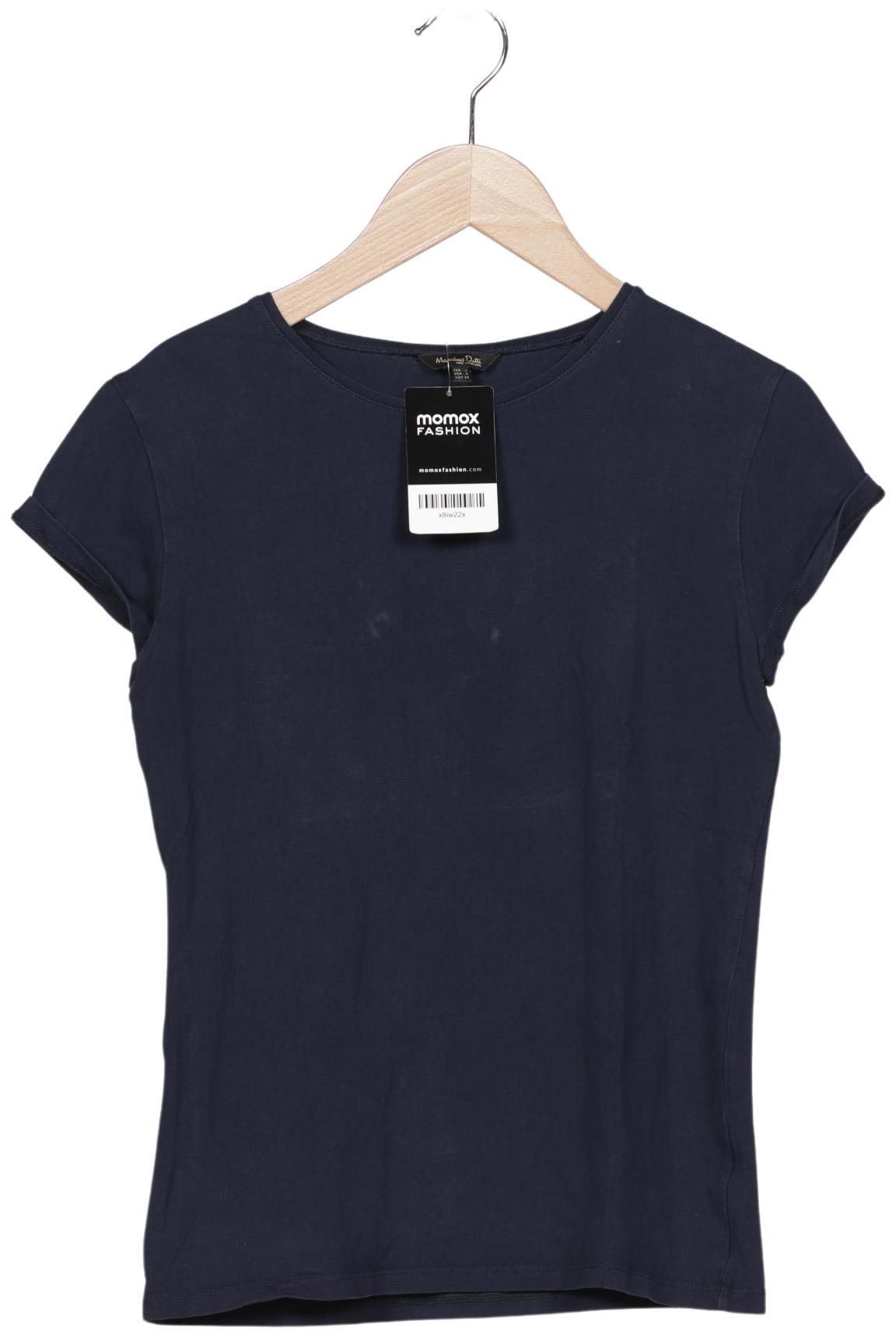 

Massimo Dutti Damen T-Shirt, marineblau, Gr. 42