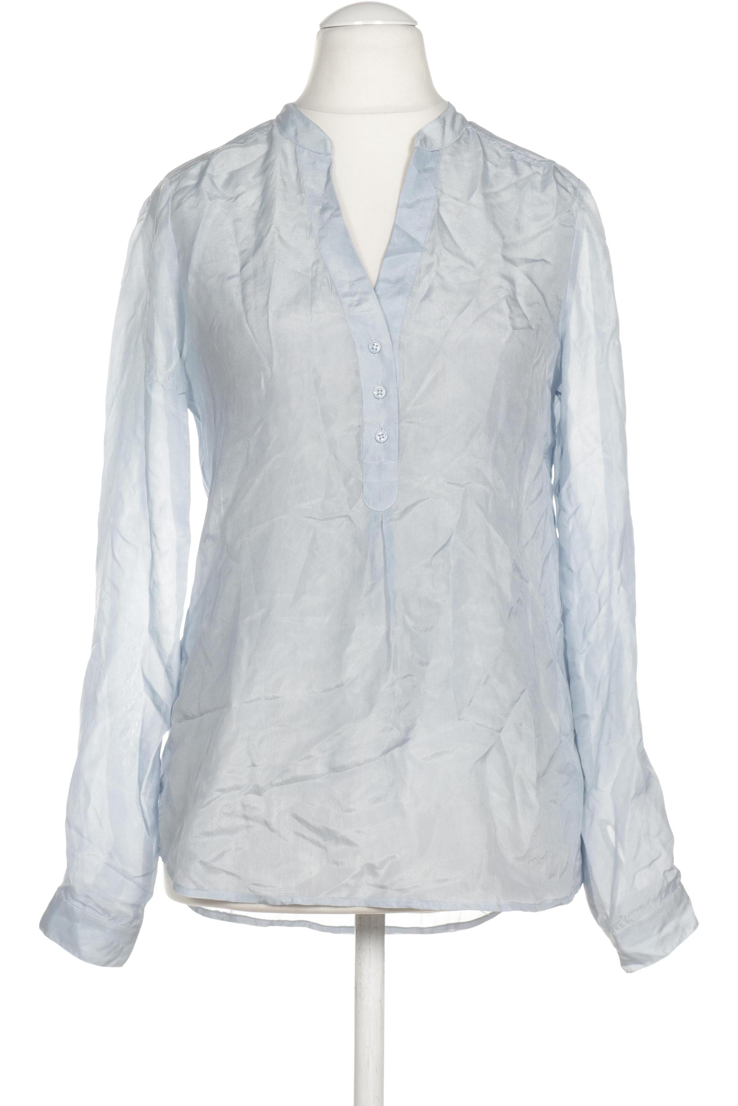 

Massimo Dutti Damen Bluse, blau, Gr. 38