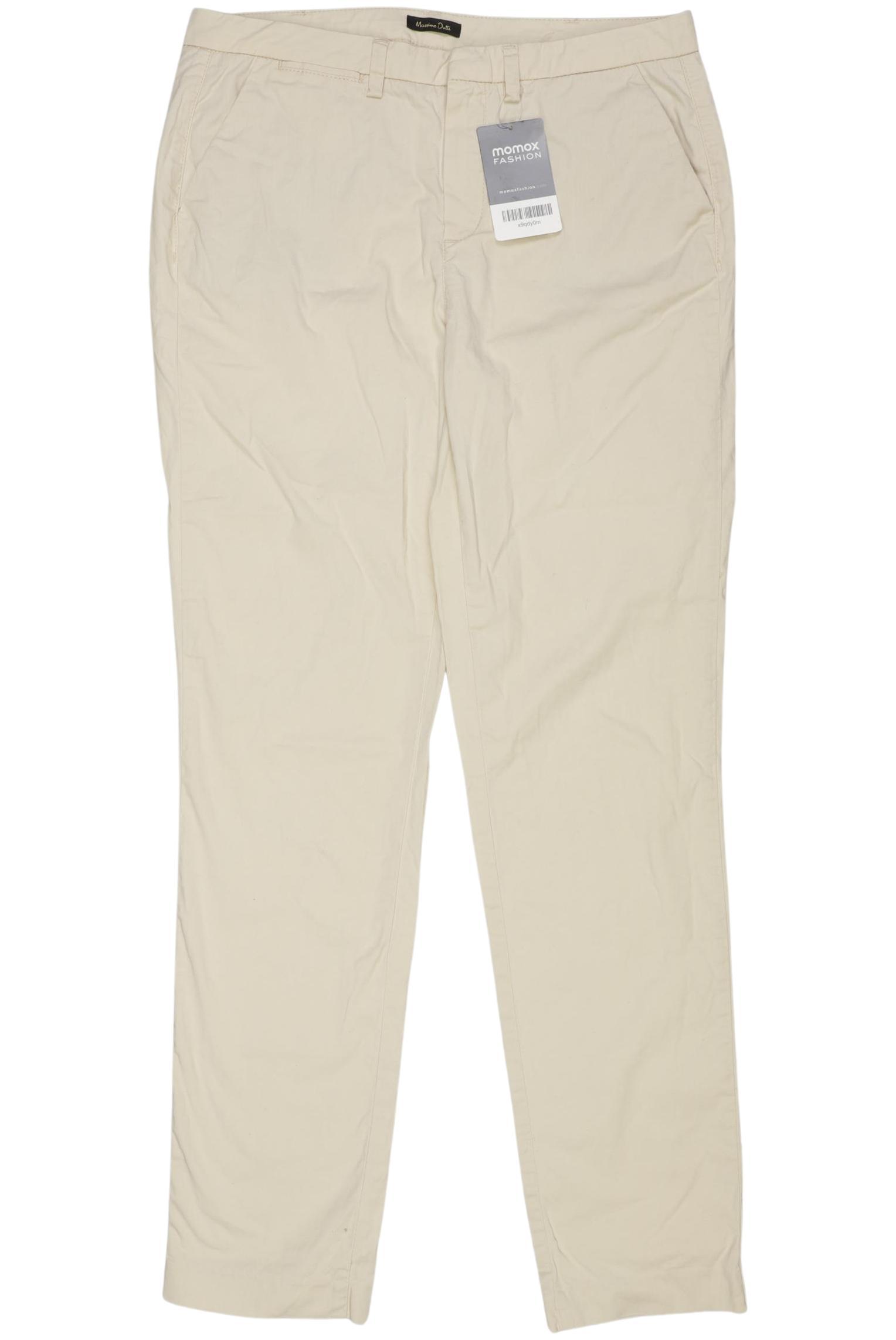 

Massimo Dutti Damen Stoffhose, beige, Gr. 36