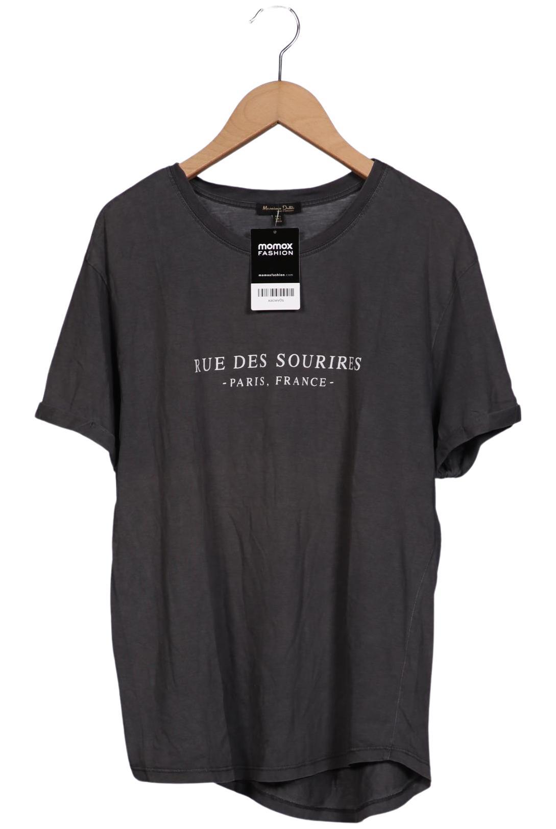 

Massimo Dutti Damen T-Shirt, grau, Gr. 42