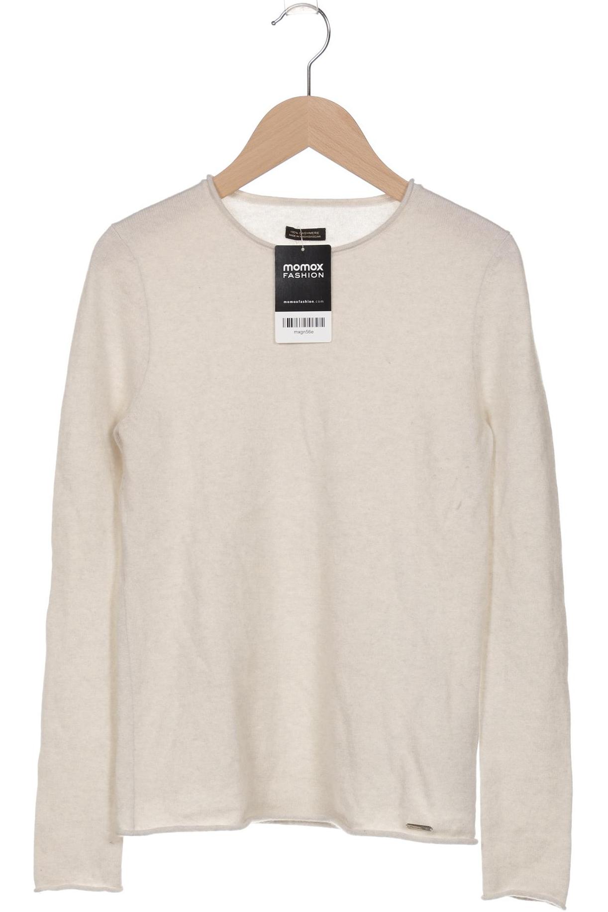 

Massimo Dutti Damen Pullover, cremeweiß, Gr. 34