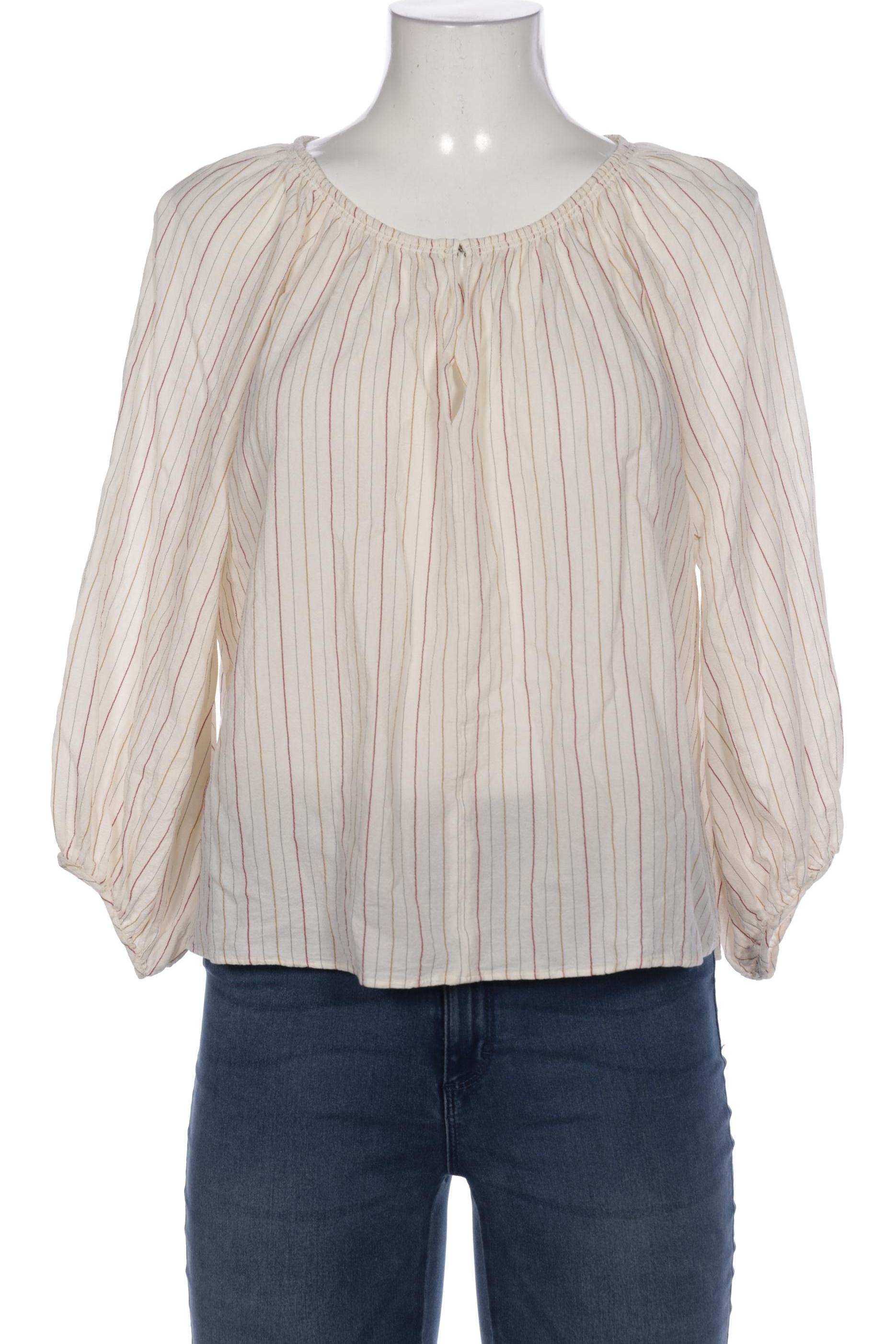 

Massimo Dutti Damen Bluse, cremeweiß, Gr. 38