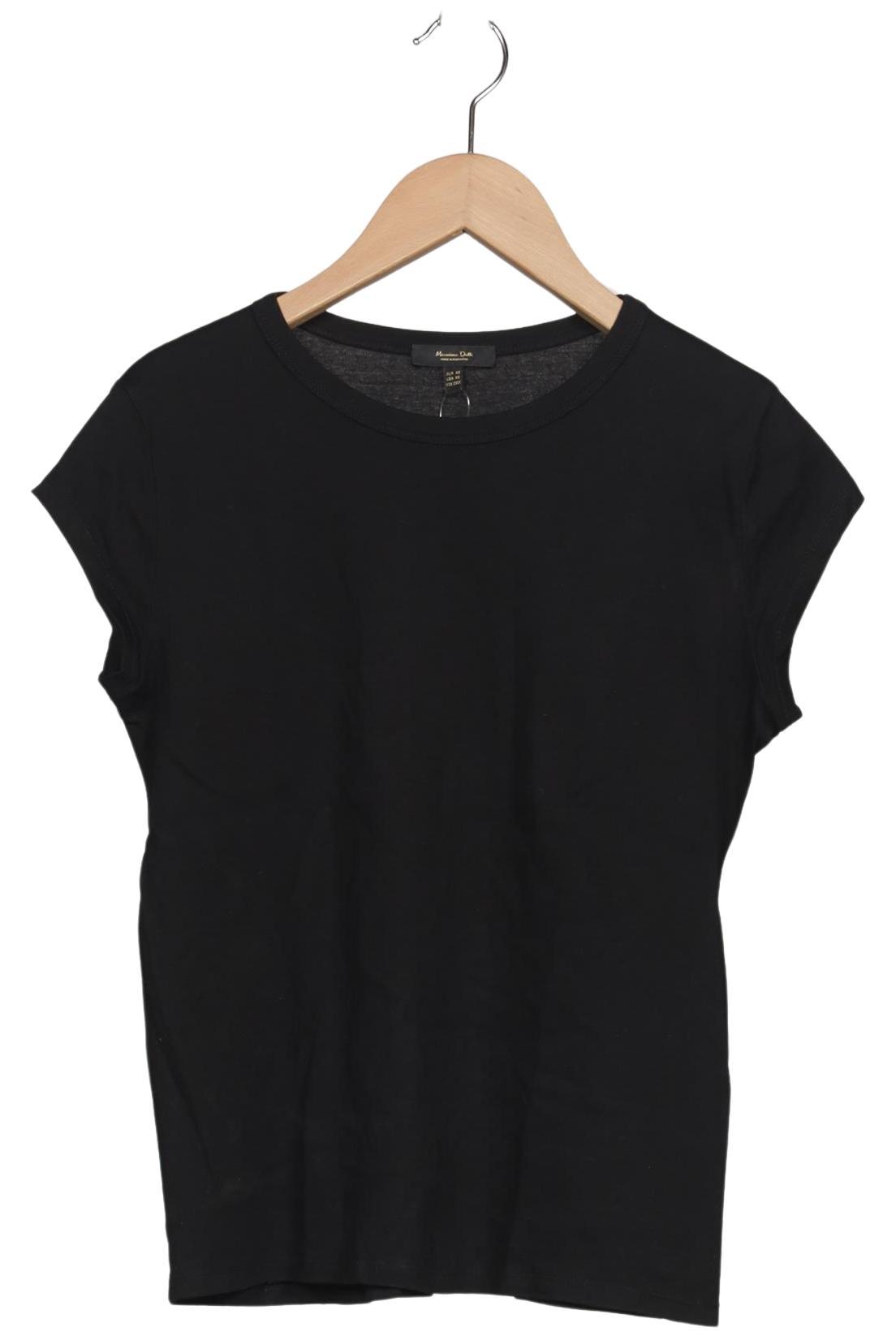 

Massimo Dutti Damen T-Shirt, schwarz, Gr. 34