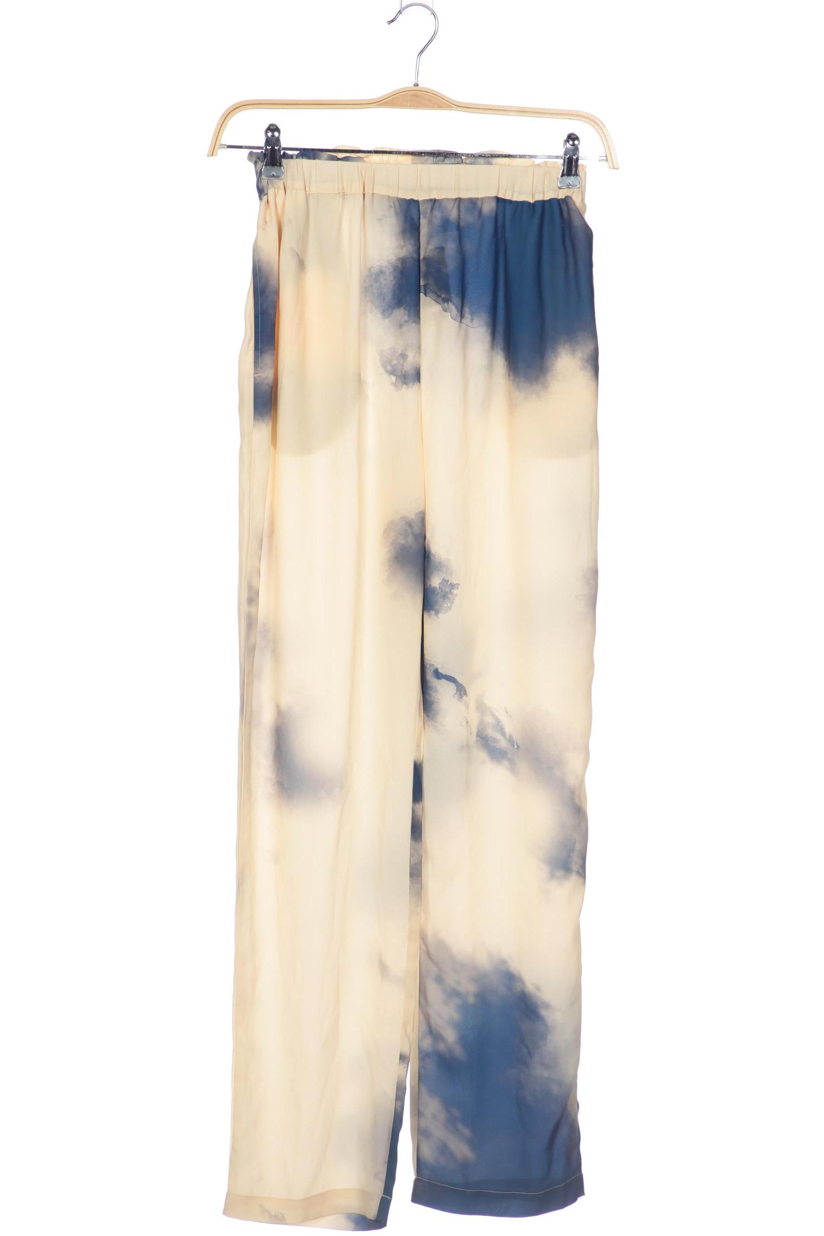 

Massimo Dutti Damen Stoffhose, cremeweiß, Gr. 25