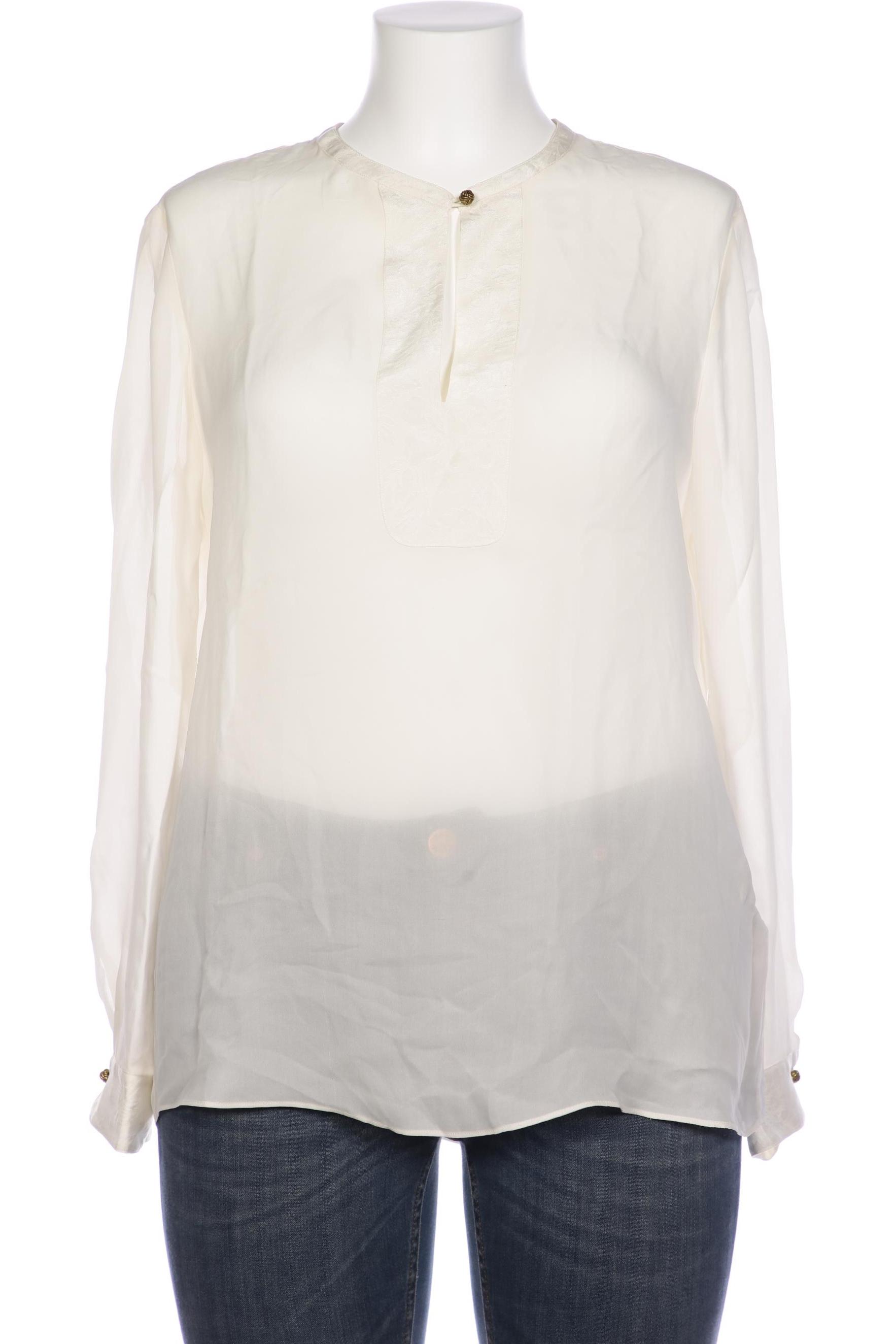 

Massimo Dutti Damen Bluse, cremeweiß, Gr. 46