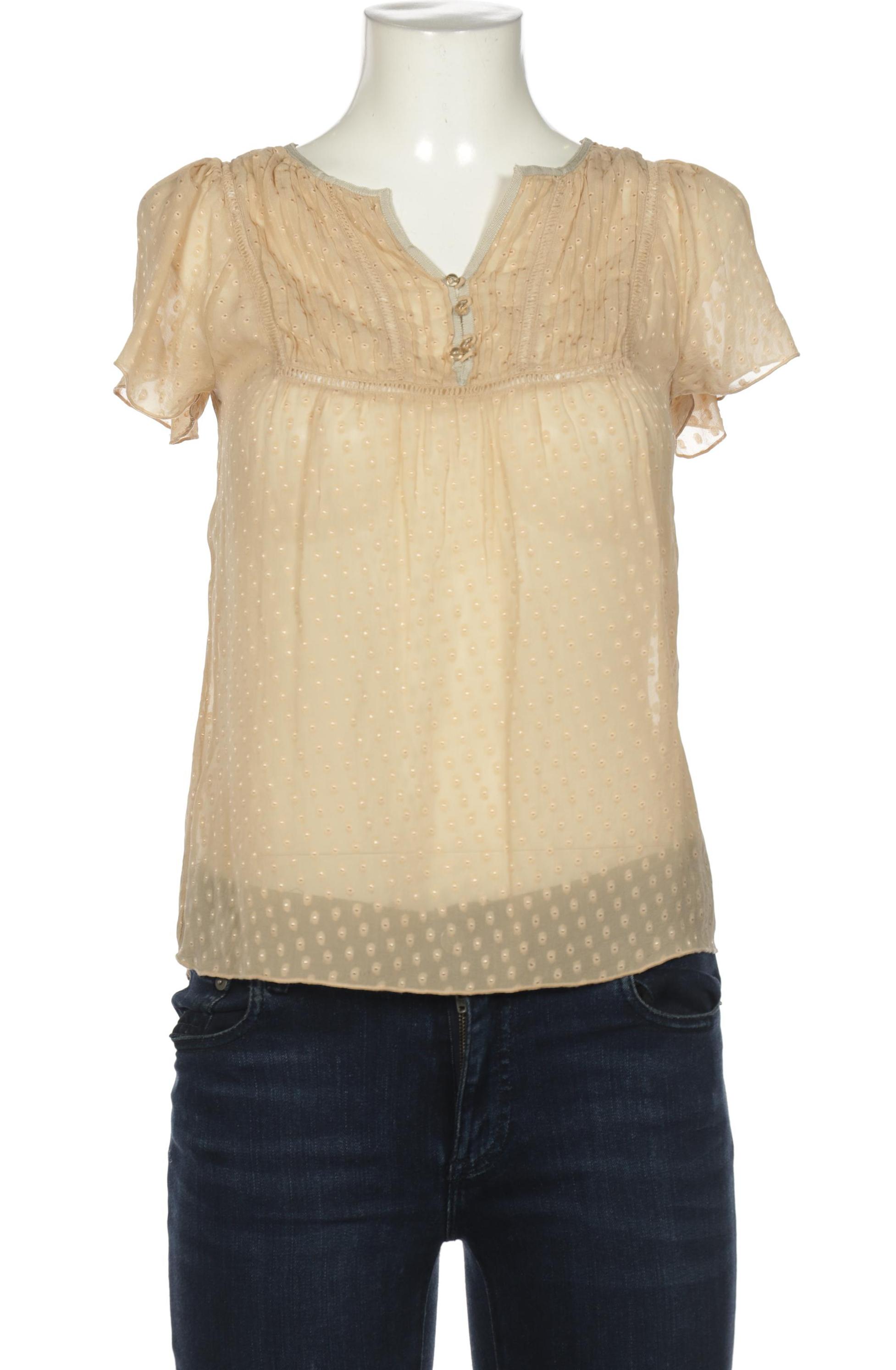 

Massimo Dutti Damen Bluse, beige, Gr. 38