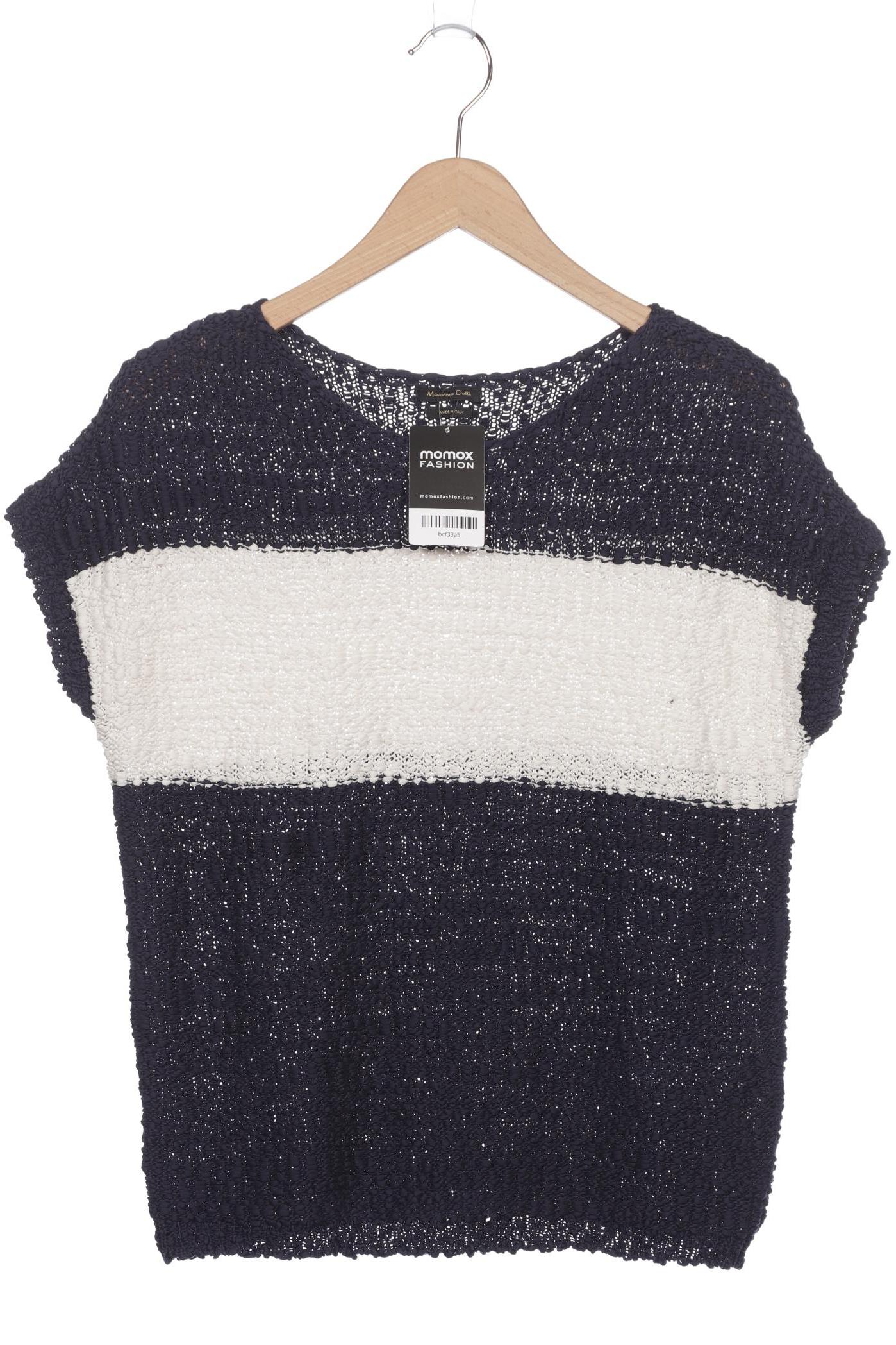 

Massimo Dutti Damen T-Shirt, marineblau, Gr. 42