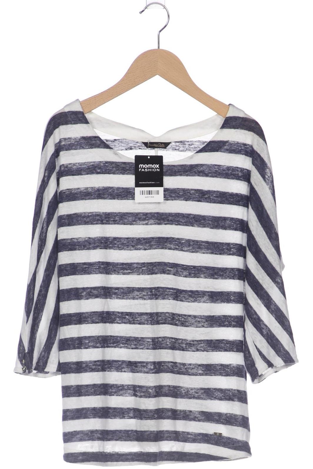 

Massimo Dutti Damen Langarmshirt, marineblau, Gr. 36