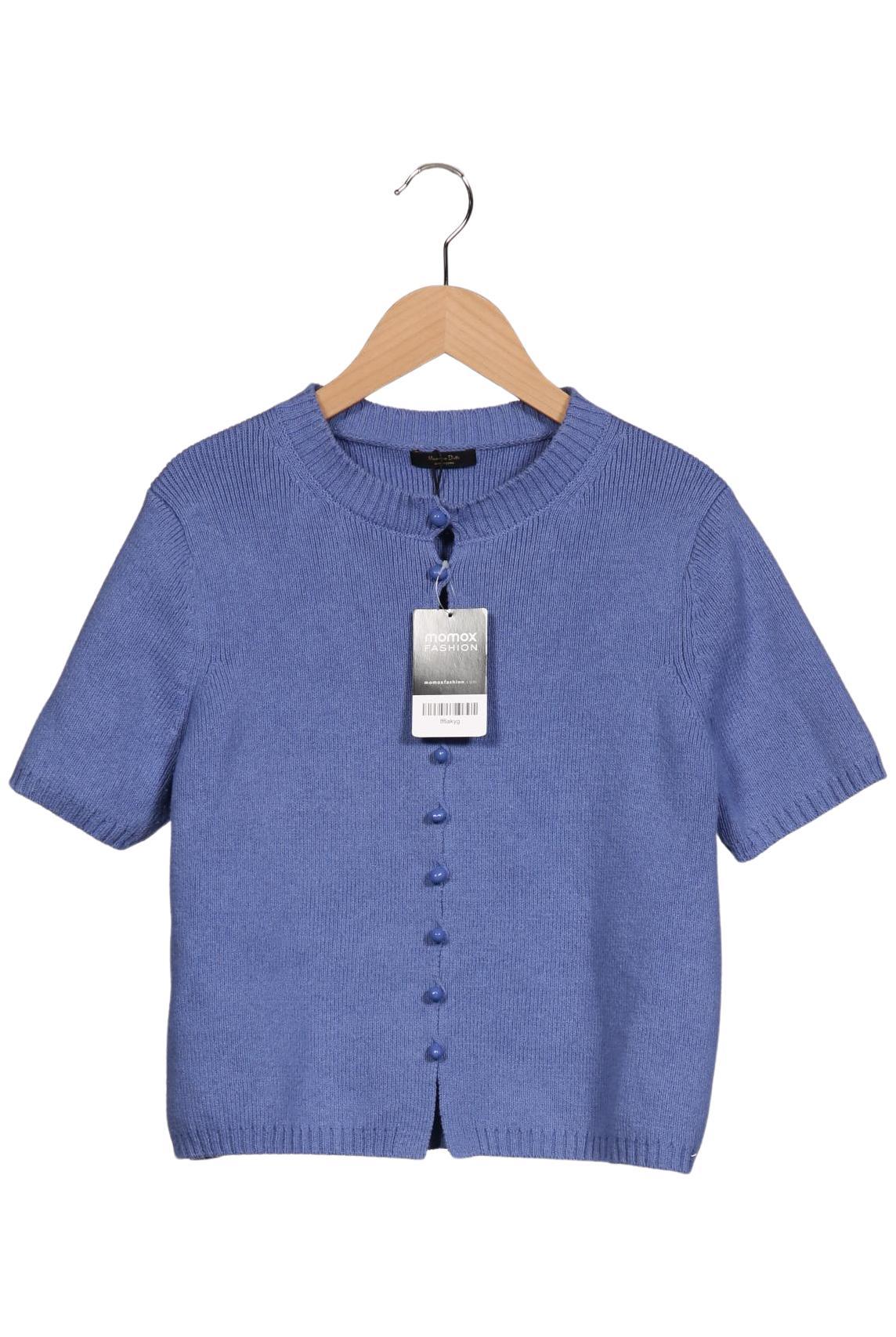 

Massimo Dutti Damen Strickjacke, blau, Gr. 34