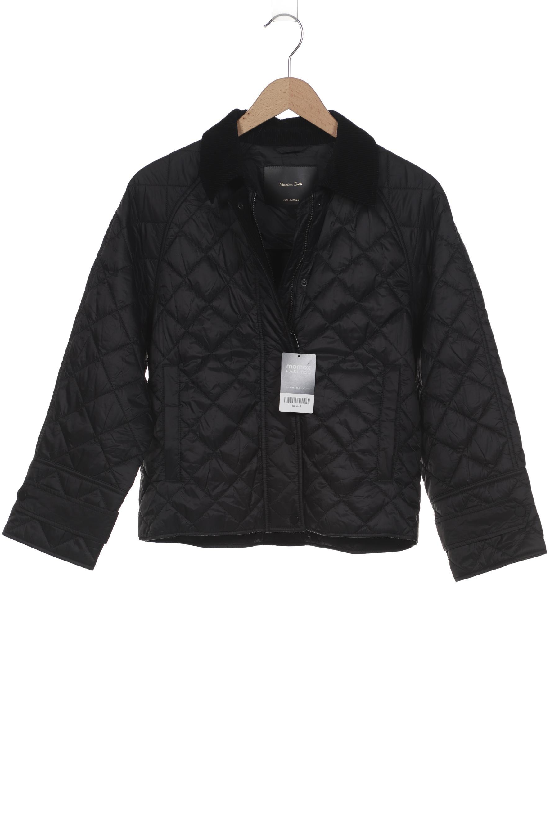 

Massimo Dutti Damen Jacke, schwarz, Gr. 34