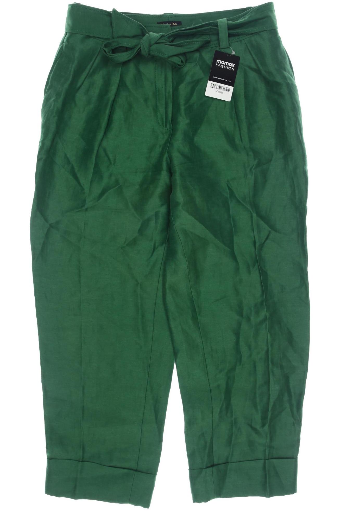 

Massimo Dutti Damen Stoffhose, grün, Gr. 40