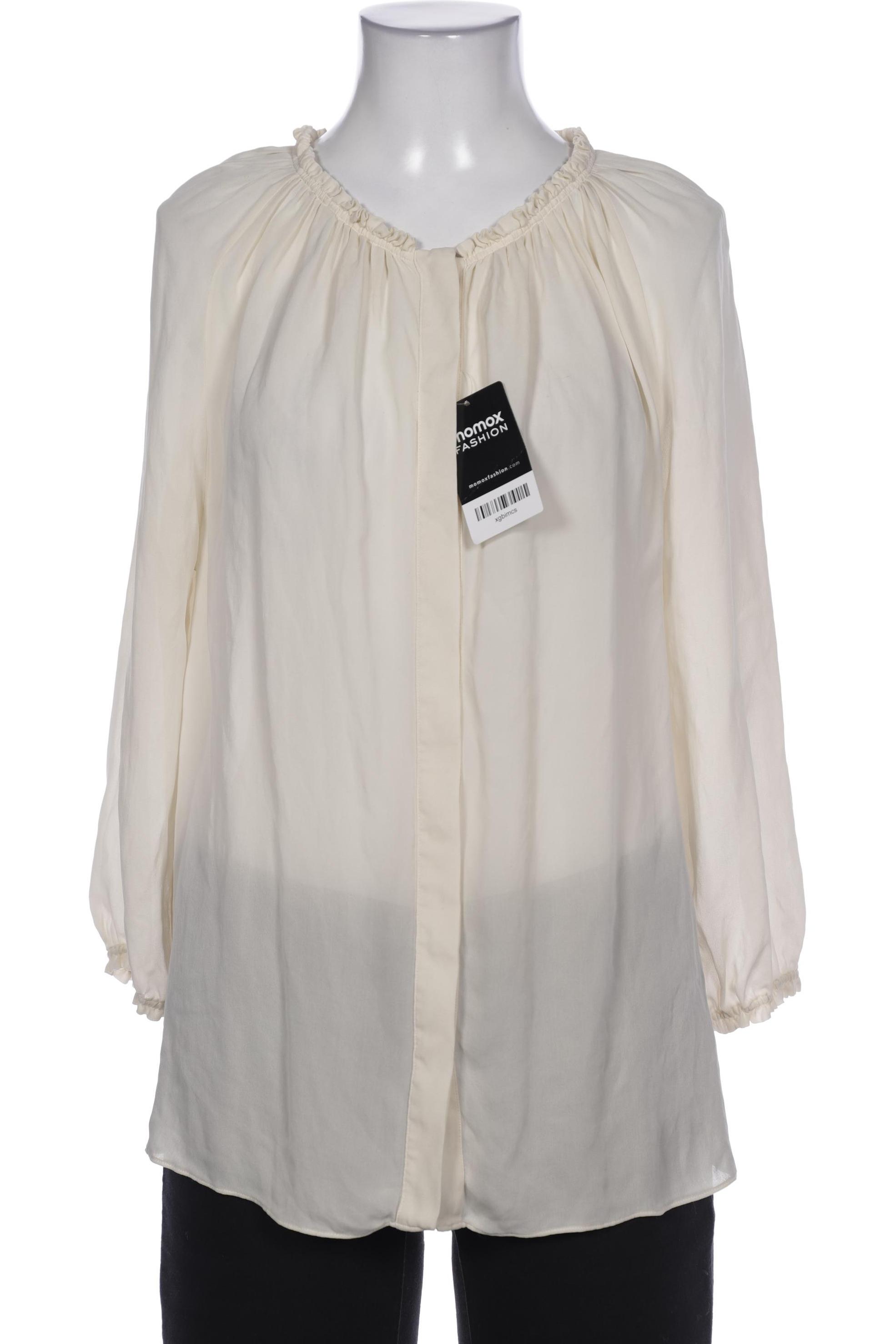 

Massimo Dutti Damen Bluse, cremeweiß, Gr. 38