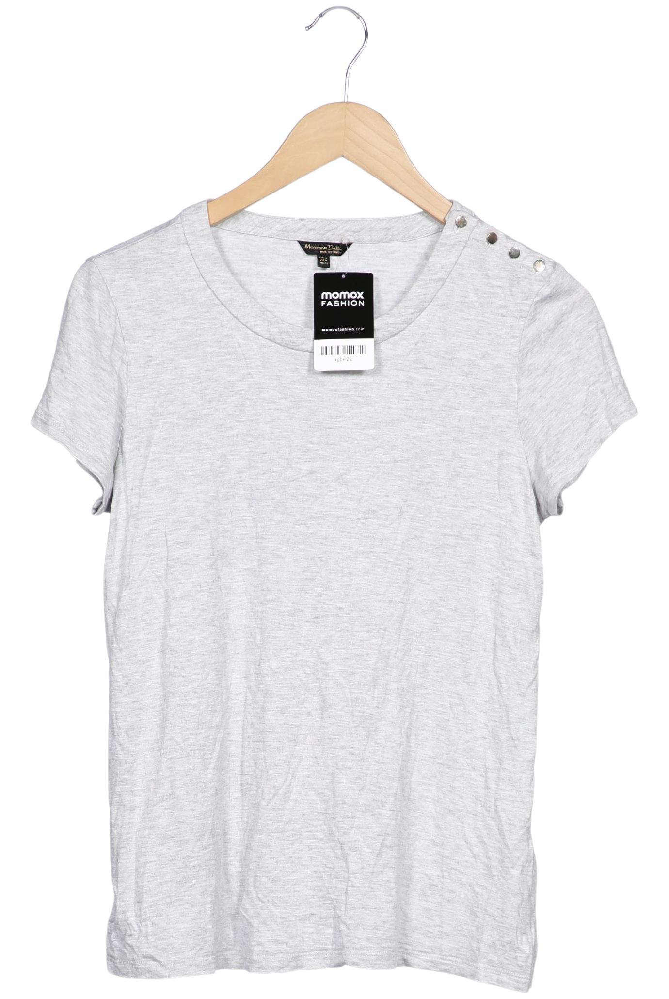

Massimo Dutti Damen T-Shirt, grau, Gr. 38