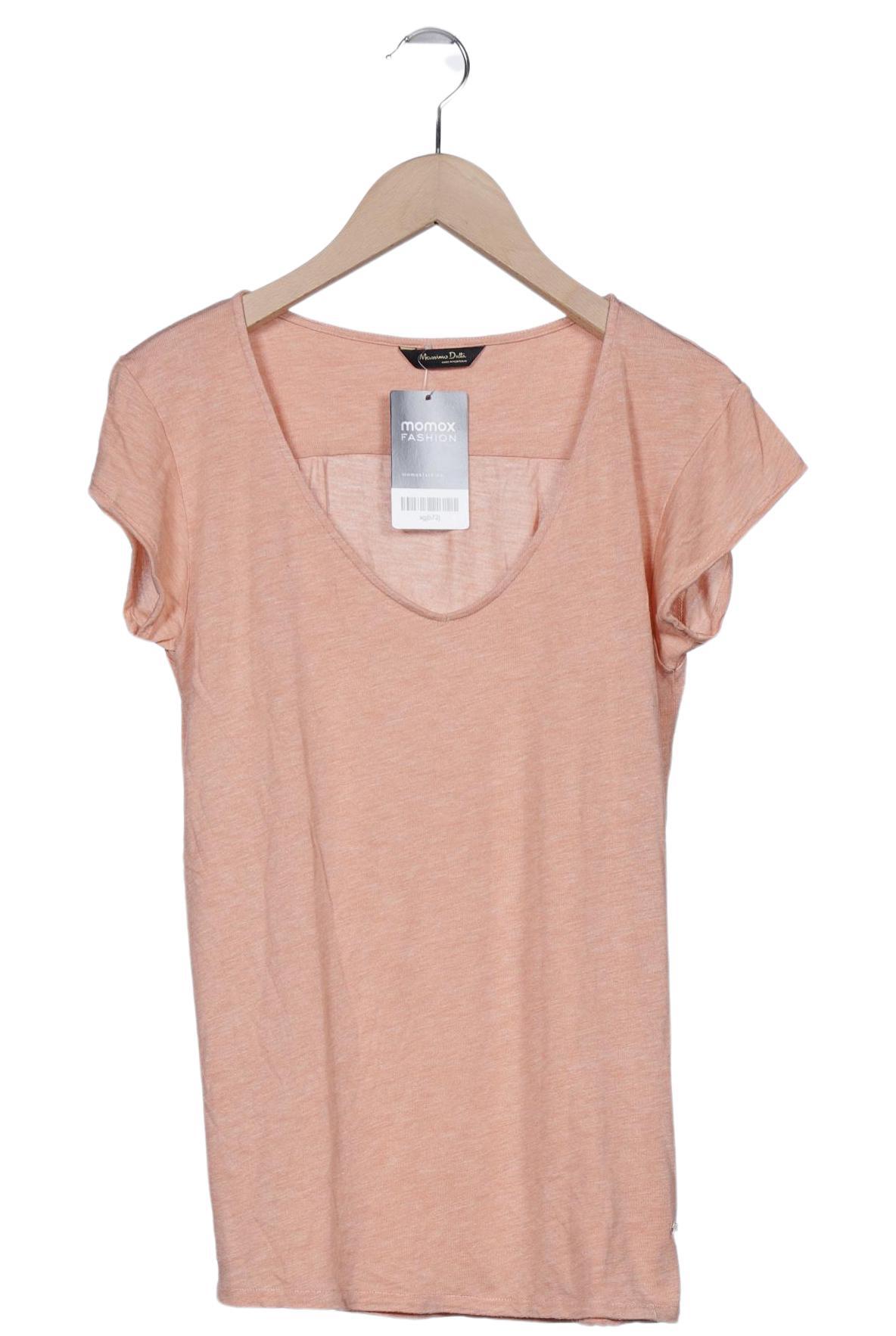 

Massimo Dutti Damen T-Shirt, orange, Gr. 38