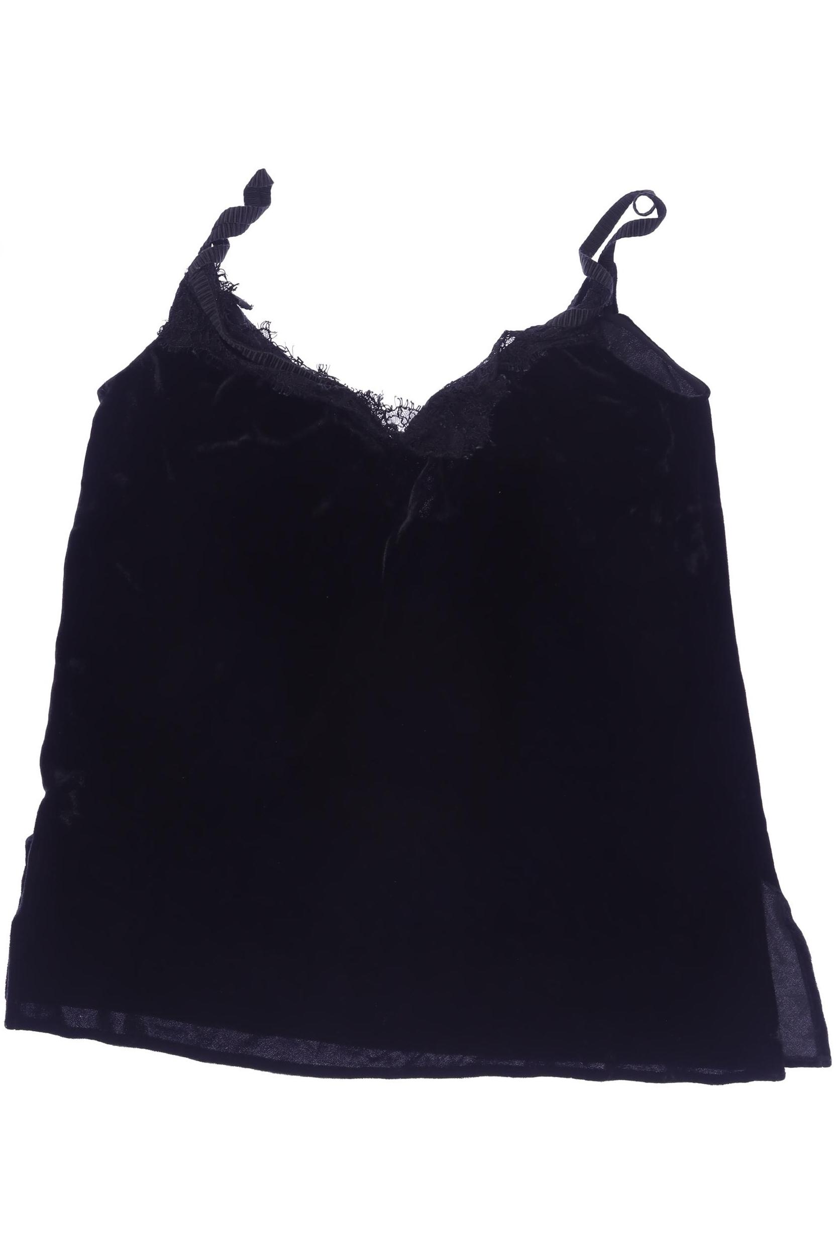 

Massimo Dutti Damen Top, schwarz, Gr. 36