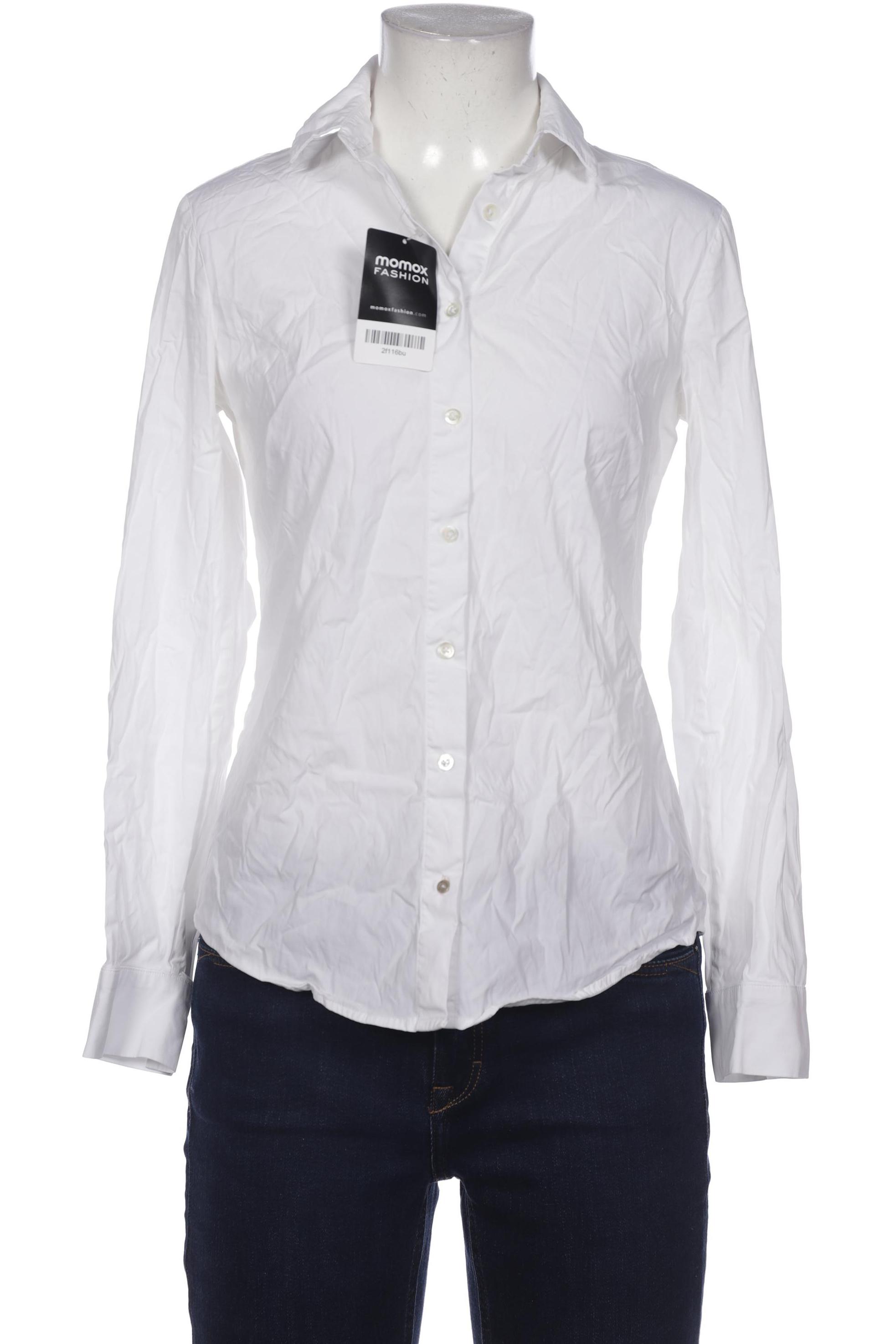 

Massimo Dutti Damen Bluse, weiß, Gr. 38