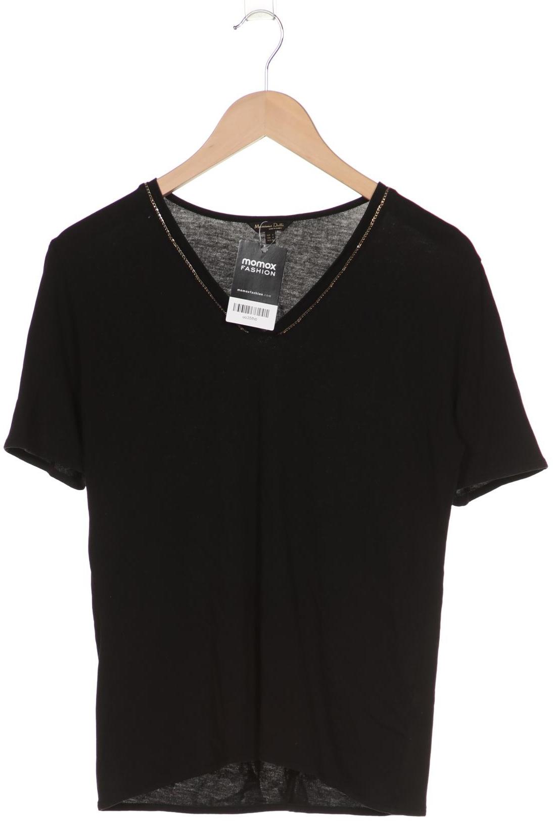 

Massimo Dutti Damen T-Shirt, schwarz, Gr. 36