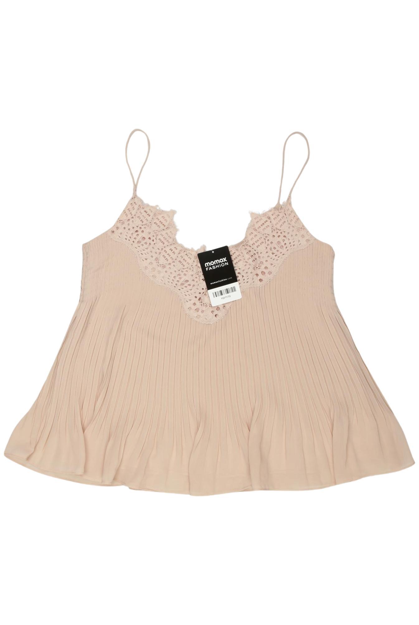 

Massimo Dutti Damen Top, beige, Gr. 36