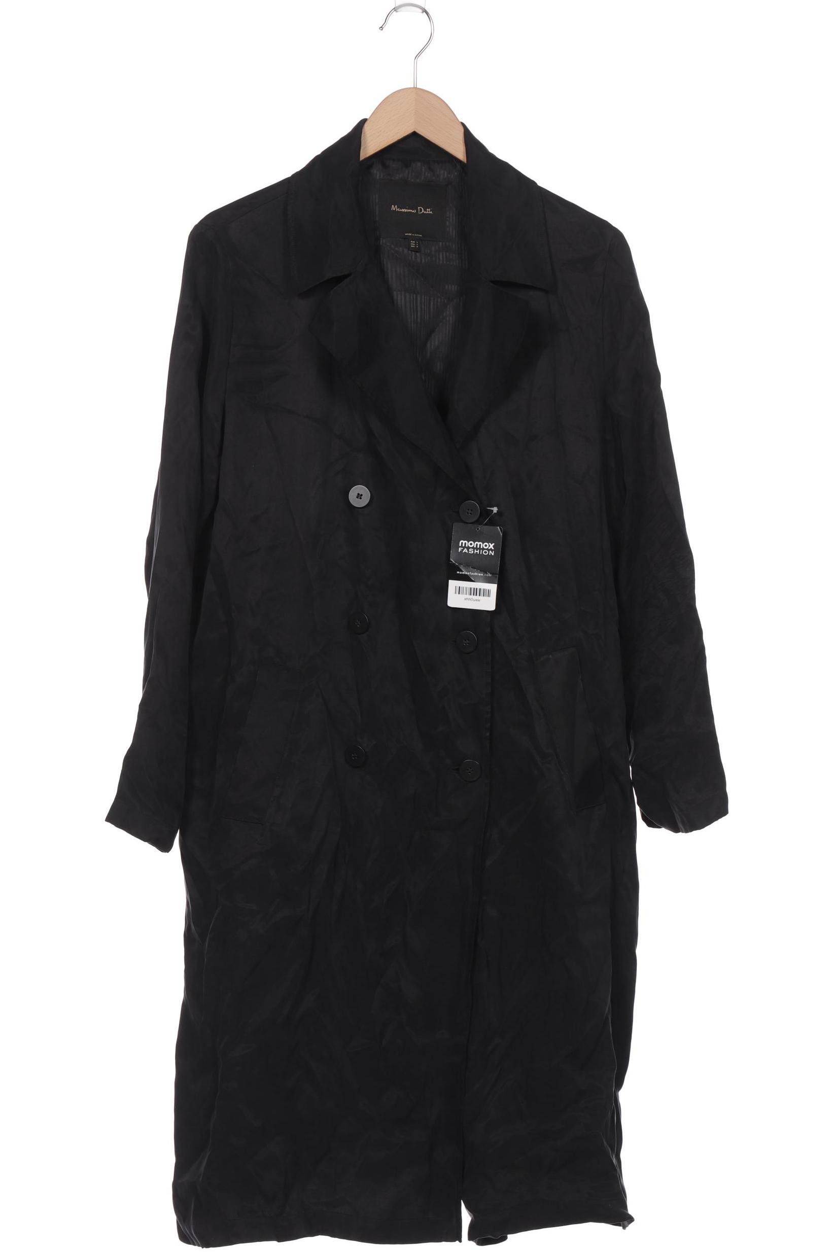 

Massimo Dutti Damen Mantel, schwarz