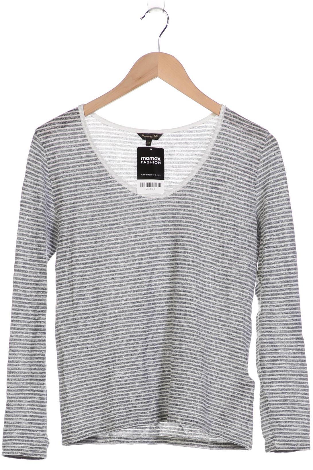 

Massimo Dutti Damen Langarmshirt, grau, Gr. 38