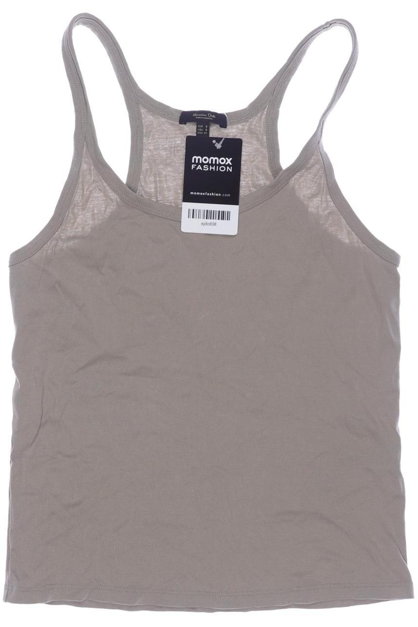 

Massimo Dutti Damen Top, beige, Gr. 36