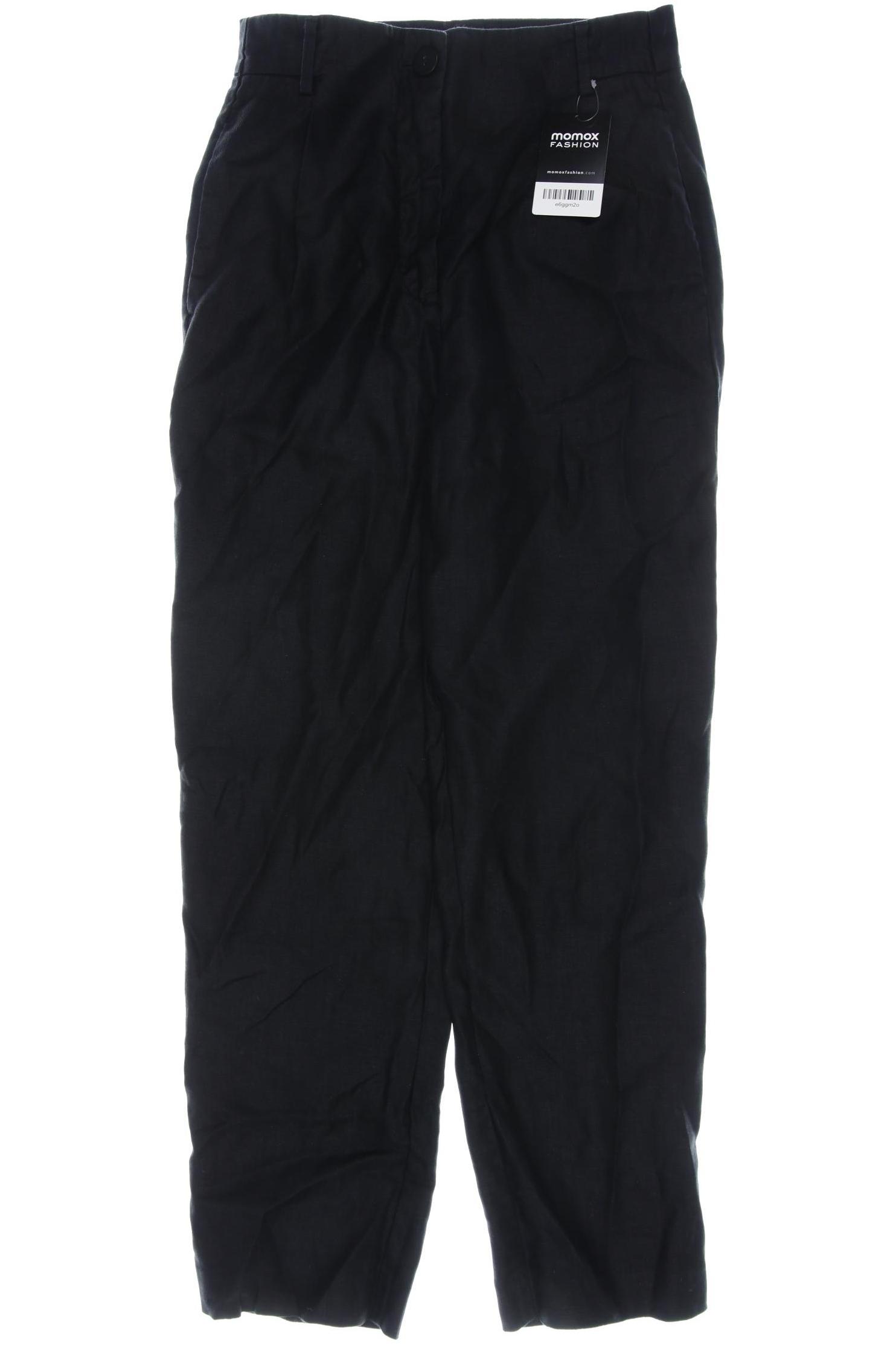 

Massimo Dutti Damen Stoffhose, schwarz, Gr. 34