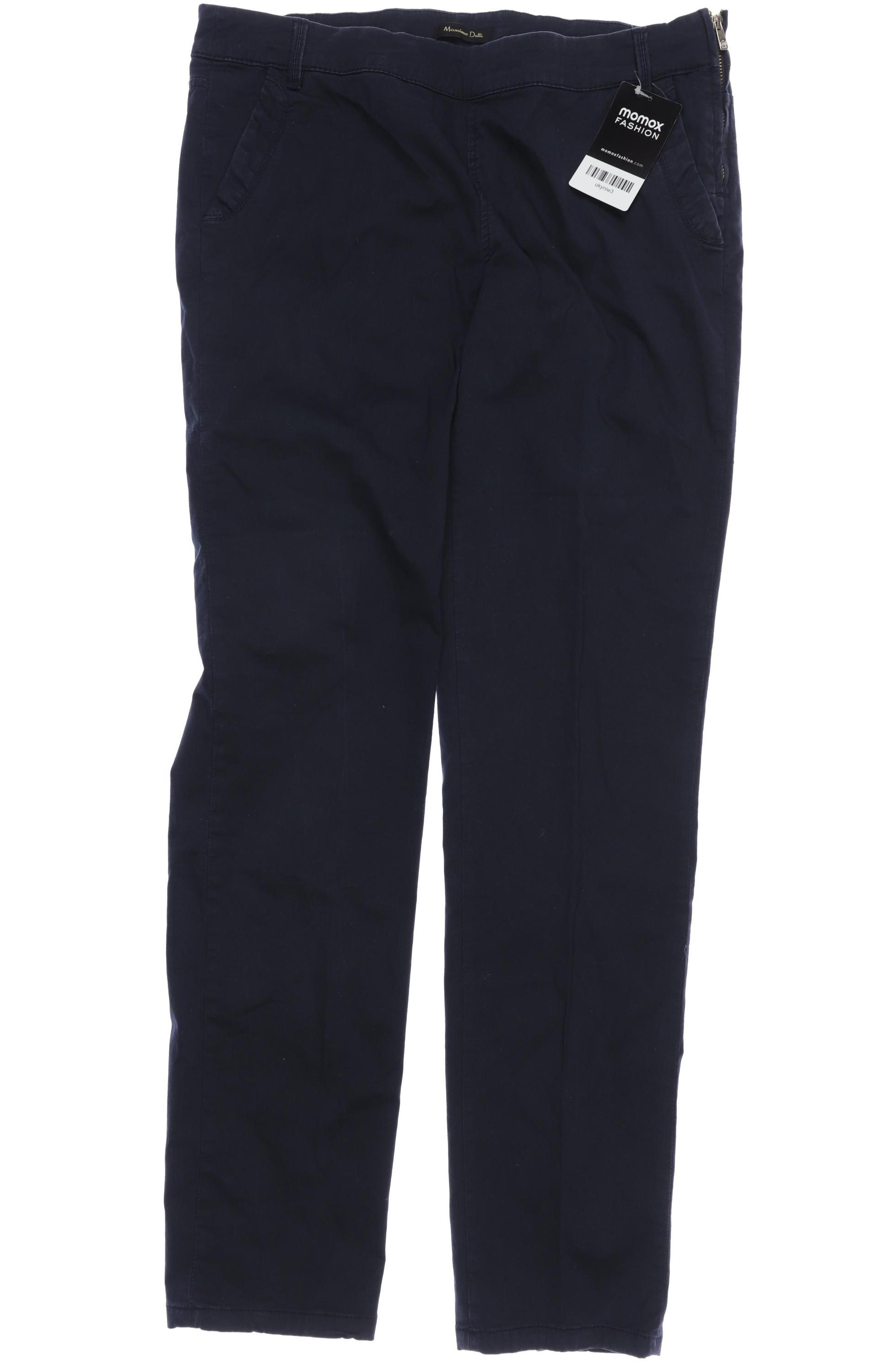 

Massimo Dutti Damen Stoffhose, marineblau, Gr. 40