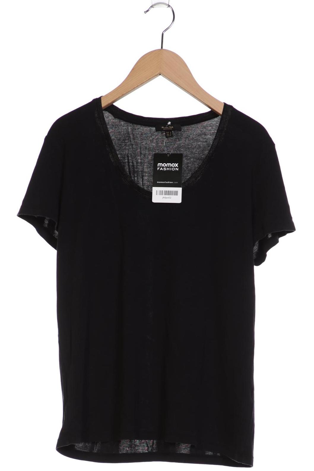 

Massimo Dutti Damen T-Shirt, schwarz, Gr. 36