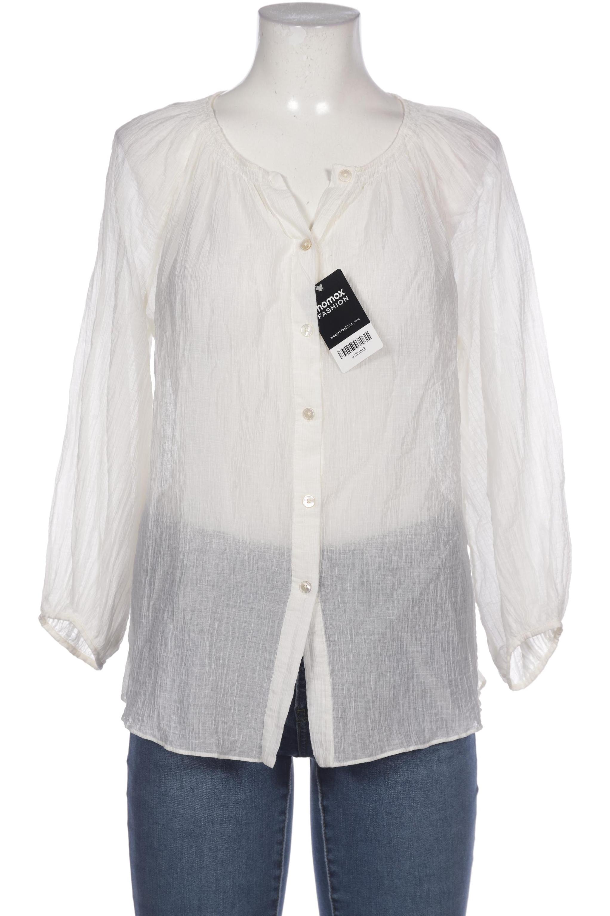 

Massimo Dutti Damen Bluse, cremeweiß, Gr. 38