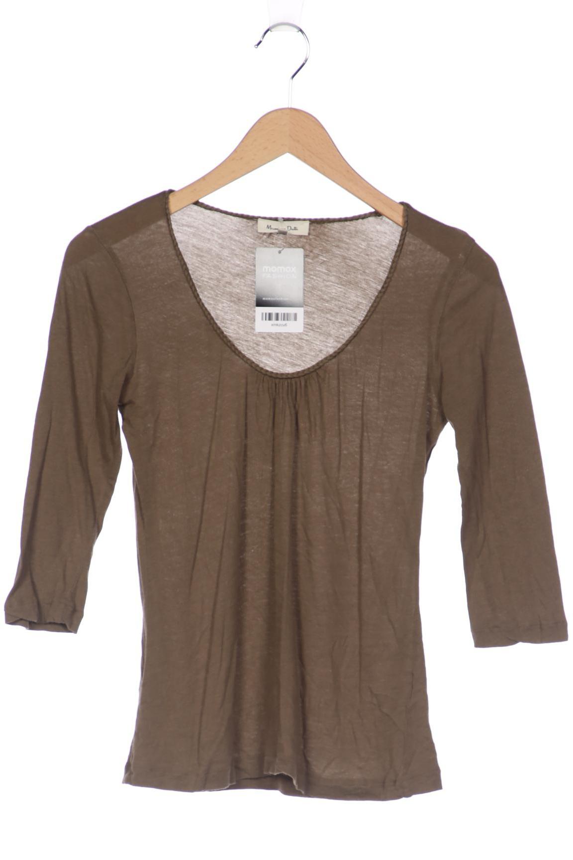 

Massimo Dutti Damen Langarmshirt, braun