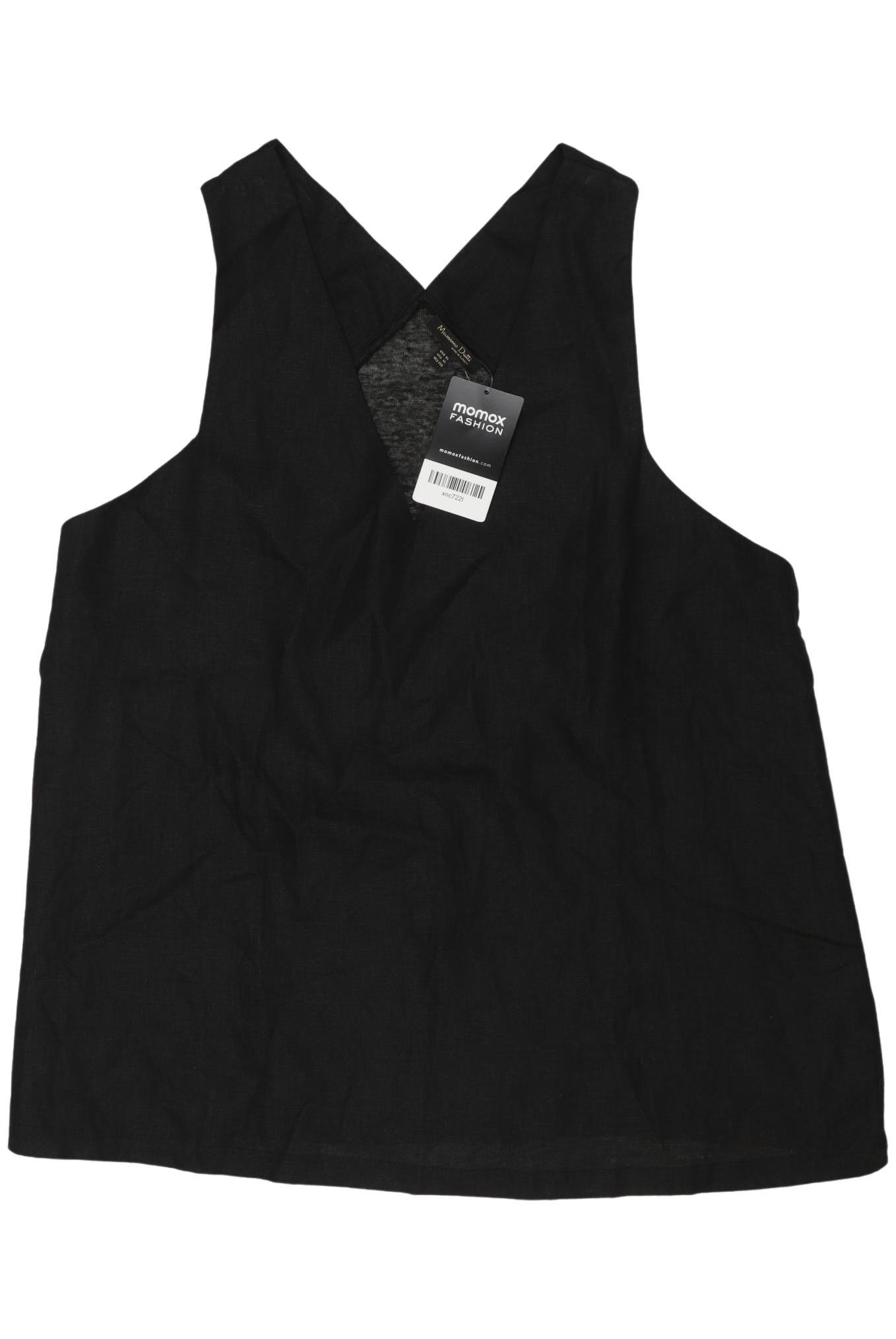 

Massimo Dutti Damen Top, schwarz, Gr. 44