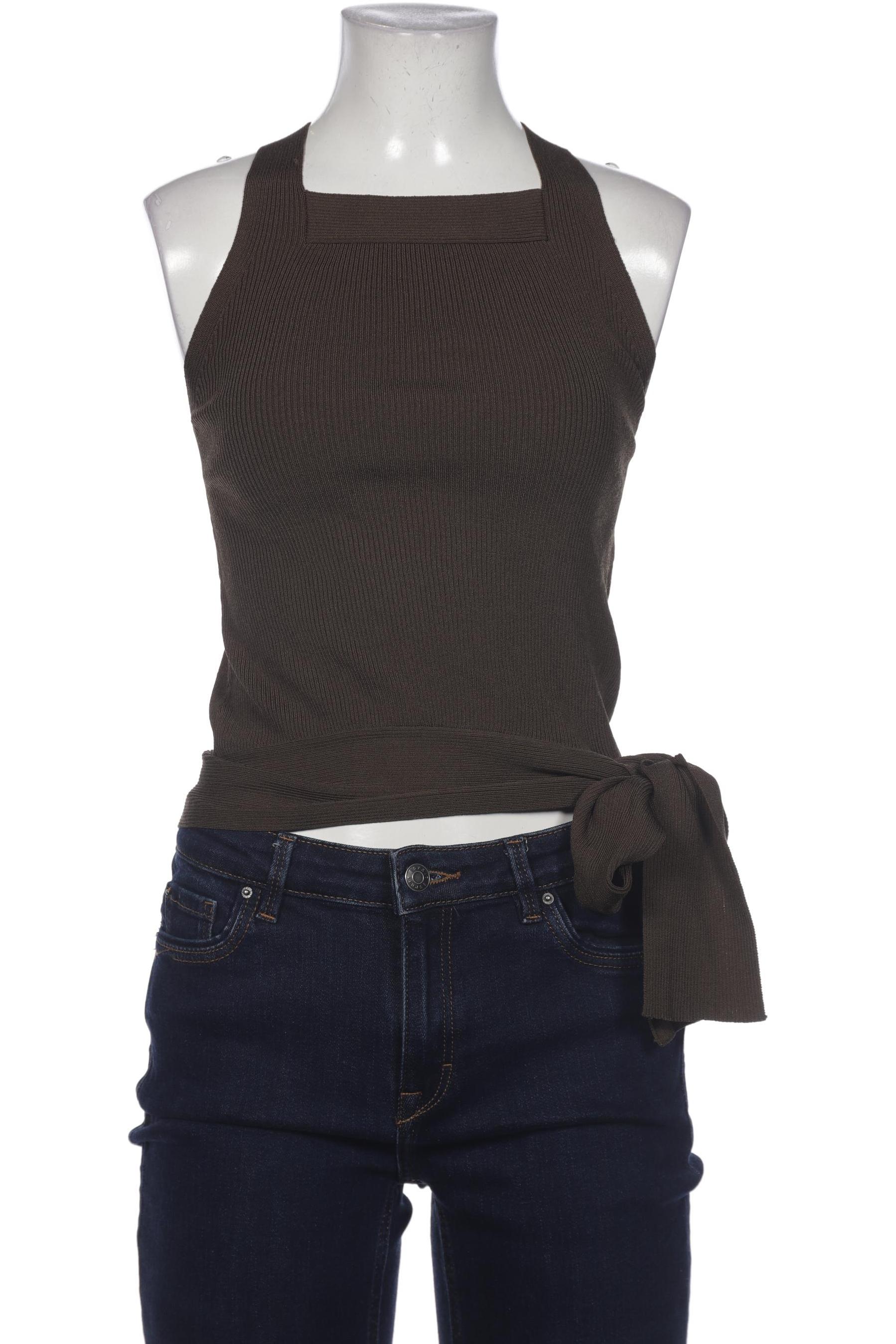 

Massimo Dutti Damen Top, grün, Gr. 34