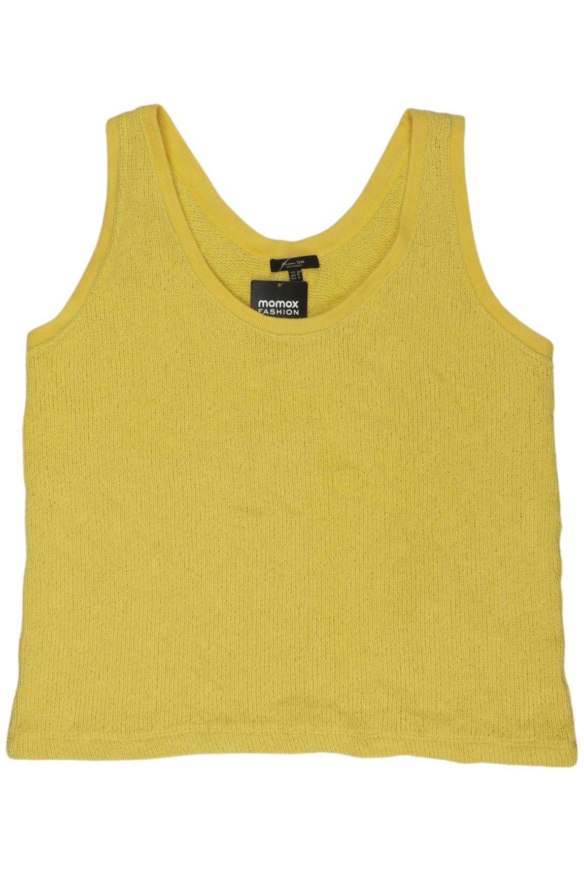 

Massimo Dutti Damen Top, gelb, Gr. 38