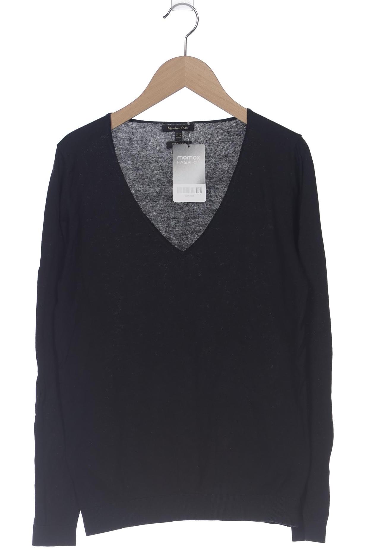 

Massimo Dutti Damen Langarmshirt, schwarz, Gr. 38