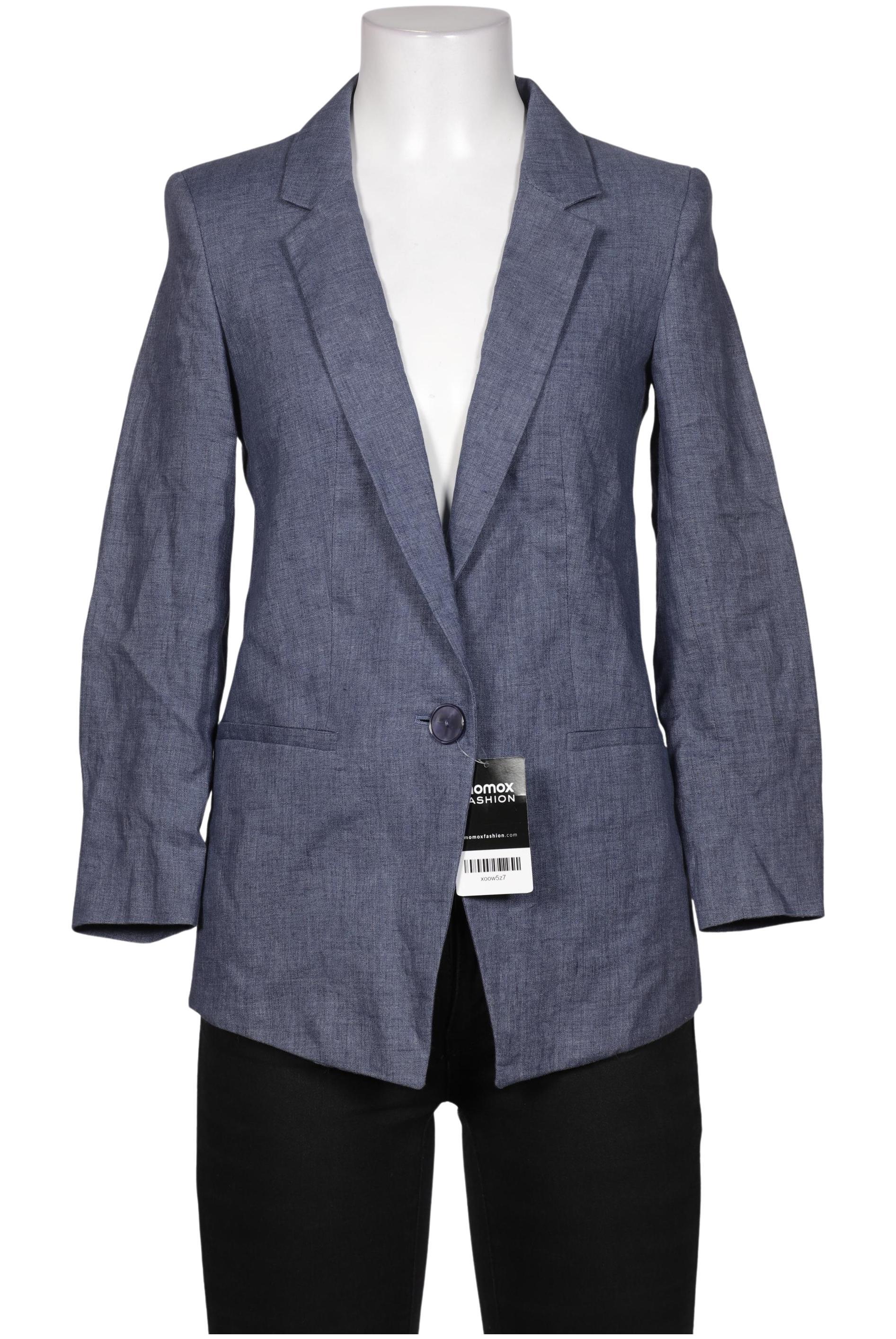 

Massimo Dutti Damen Blazer, blau, Gr. 34